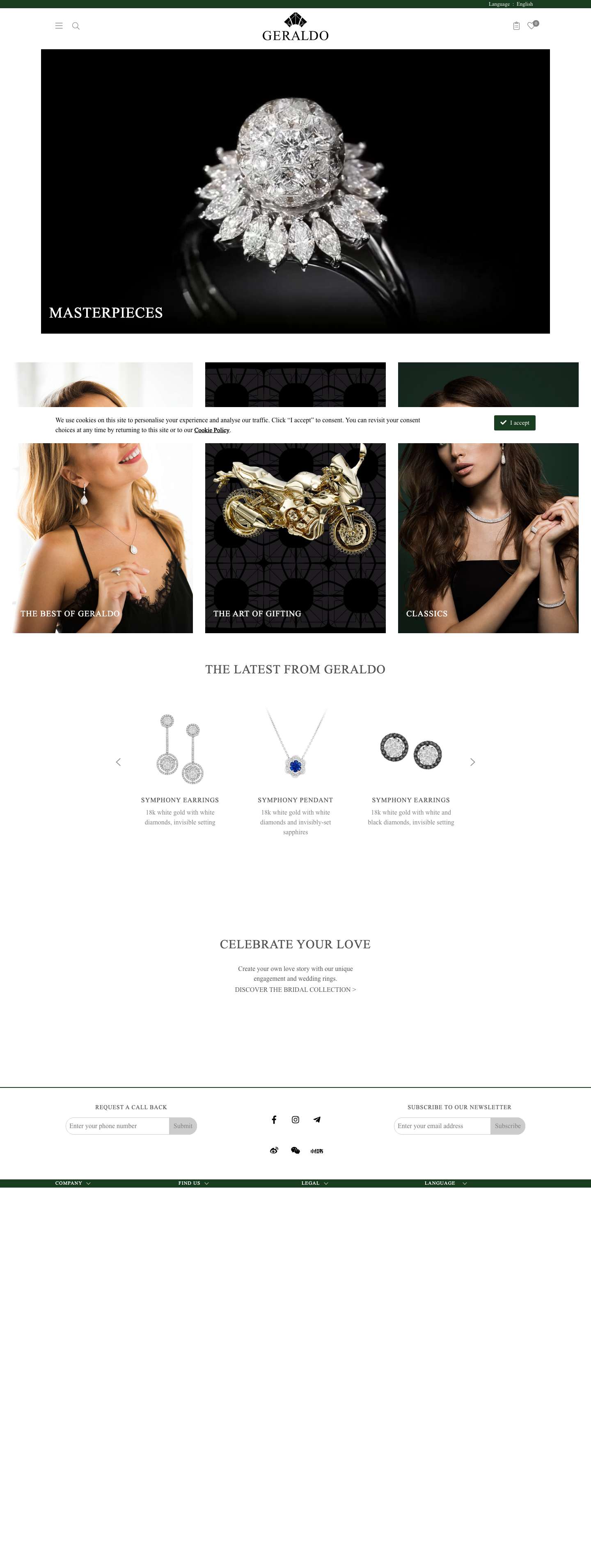 geraldojewellery – Geraldo Jewellery - Full Screenshot