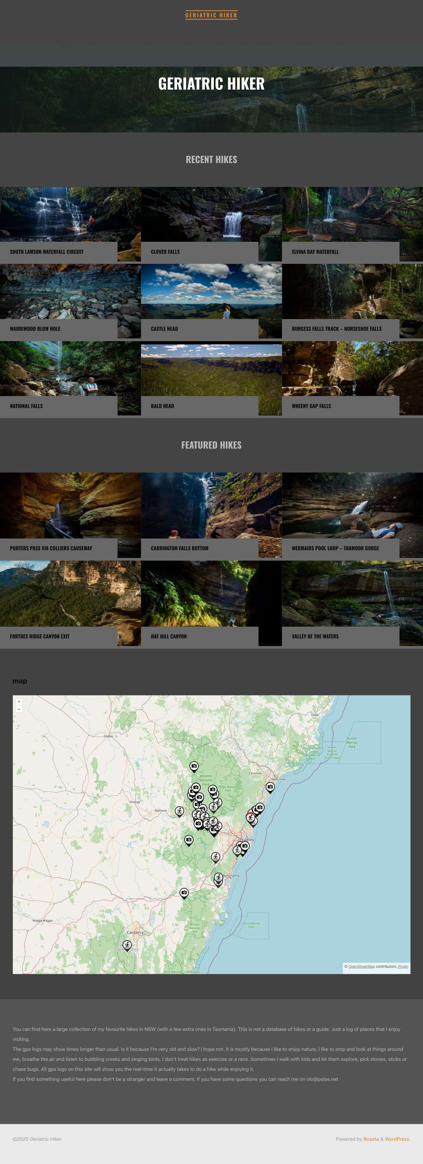 Geriatric Hiker – just walks - Full Screenshot