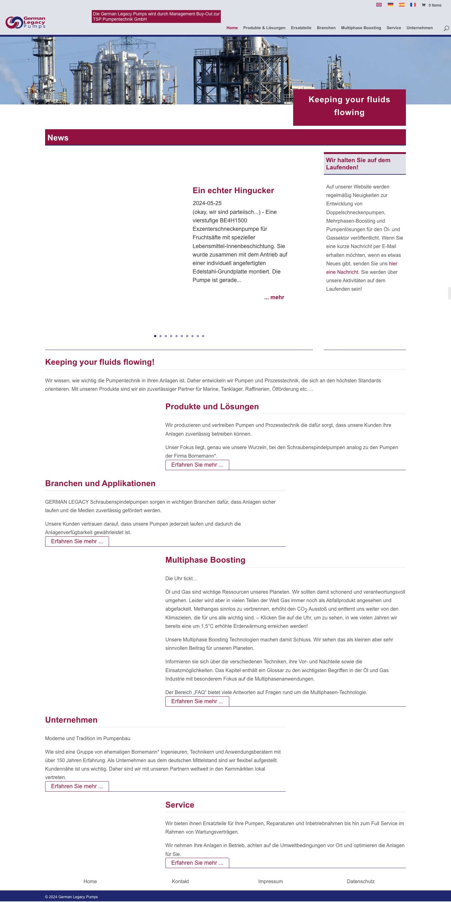 German Legacy Pumps - German Legacy Pumps - Full Screenshot