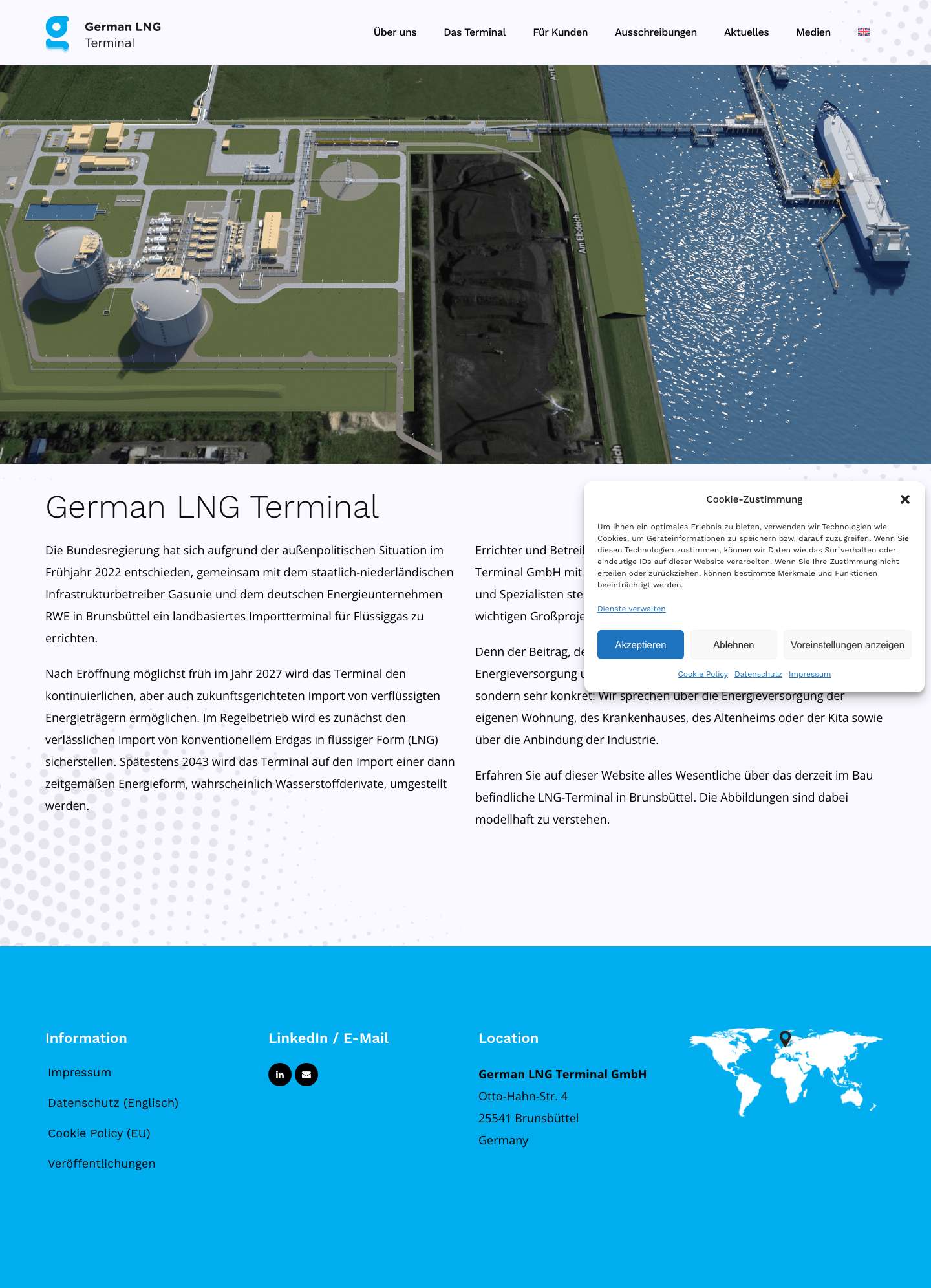 Startseite - German LNGDropdown Menu - Full Screenshot