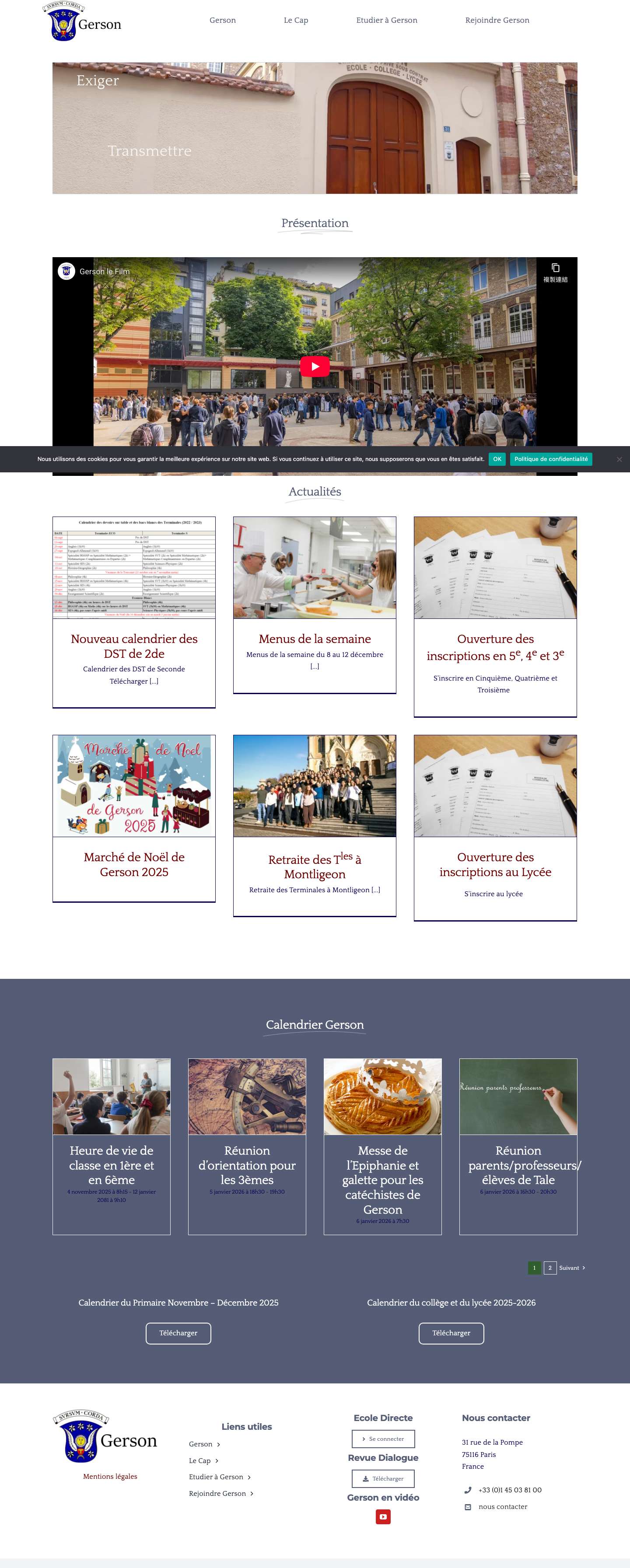 Home - Gerson - Full Screenshot