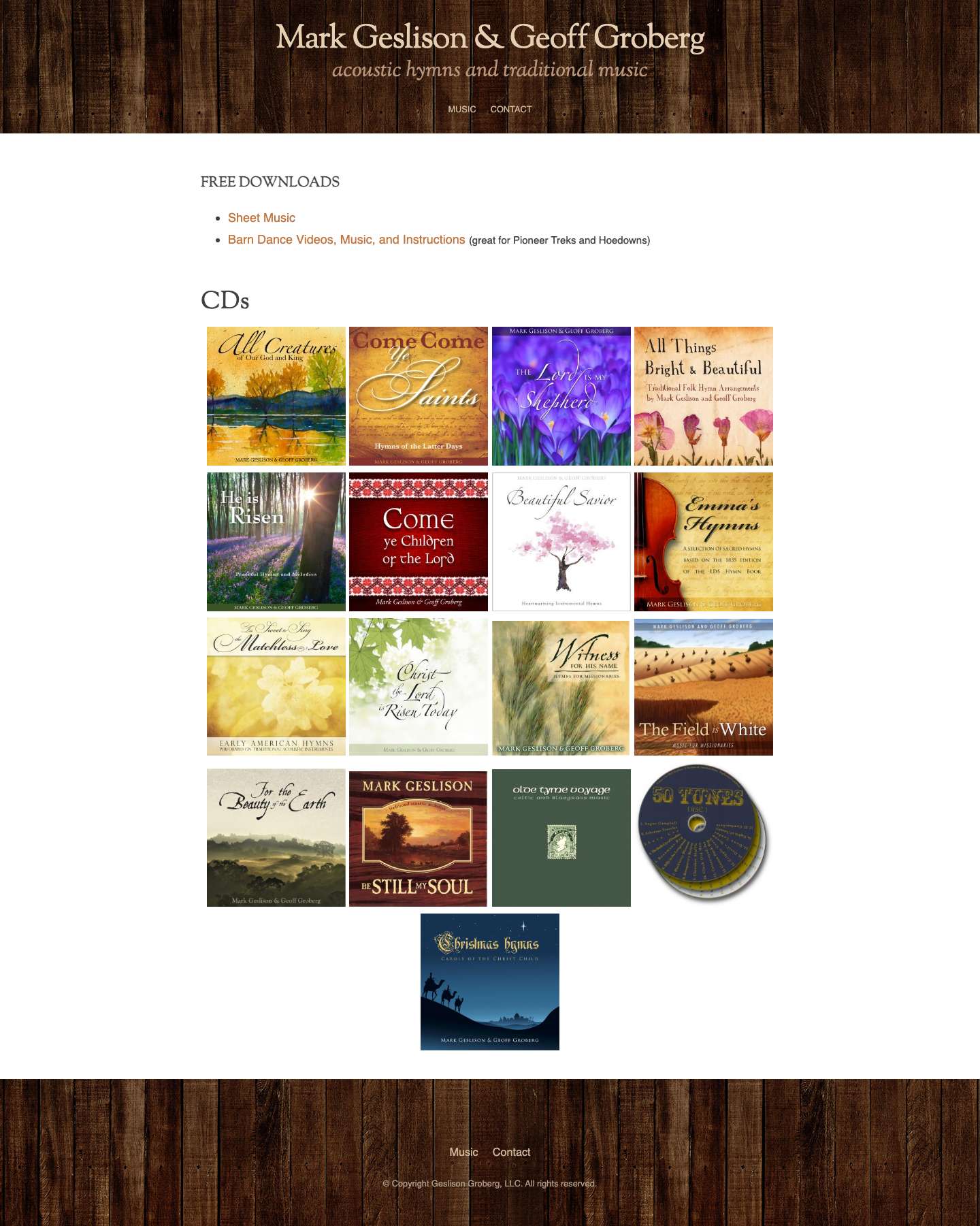 Mark Geslison and Geoff Groberg - Full Screenshot