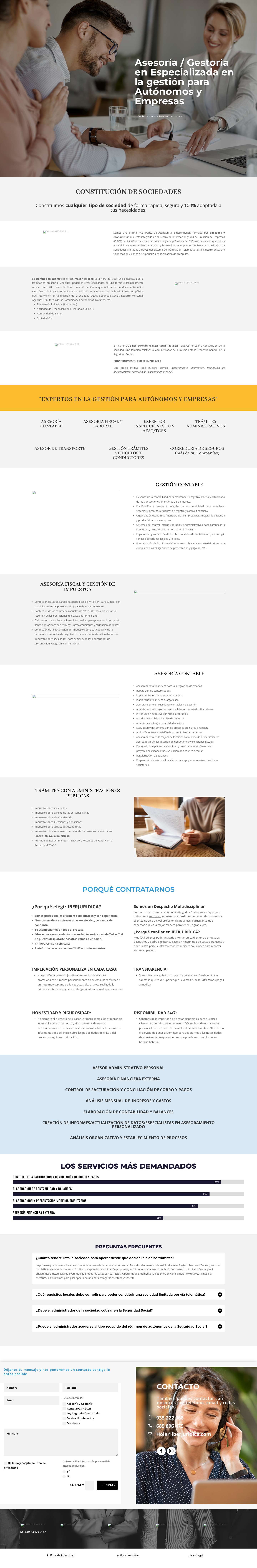 Gestoría en Mataró-2025 - Full Screenshot