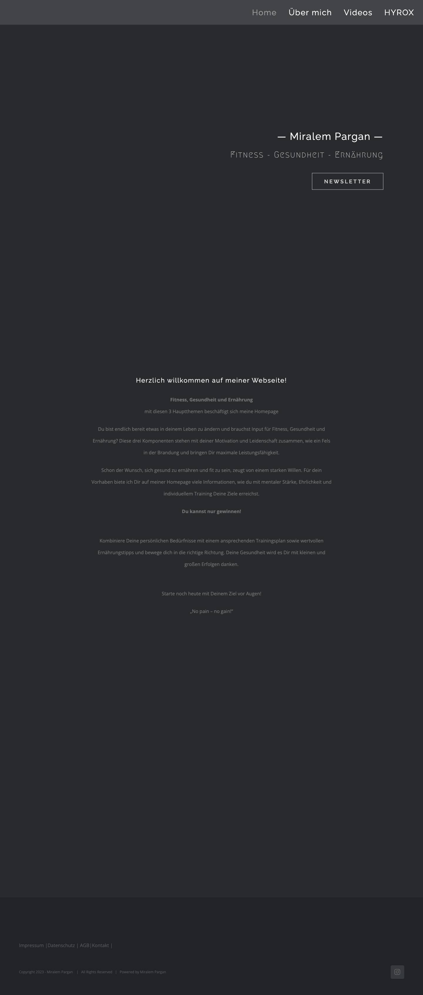 Home - www.gesundheit-pargan.at - Full Screenshot