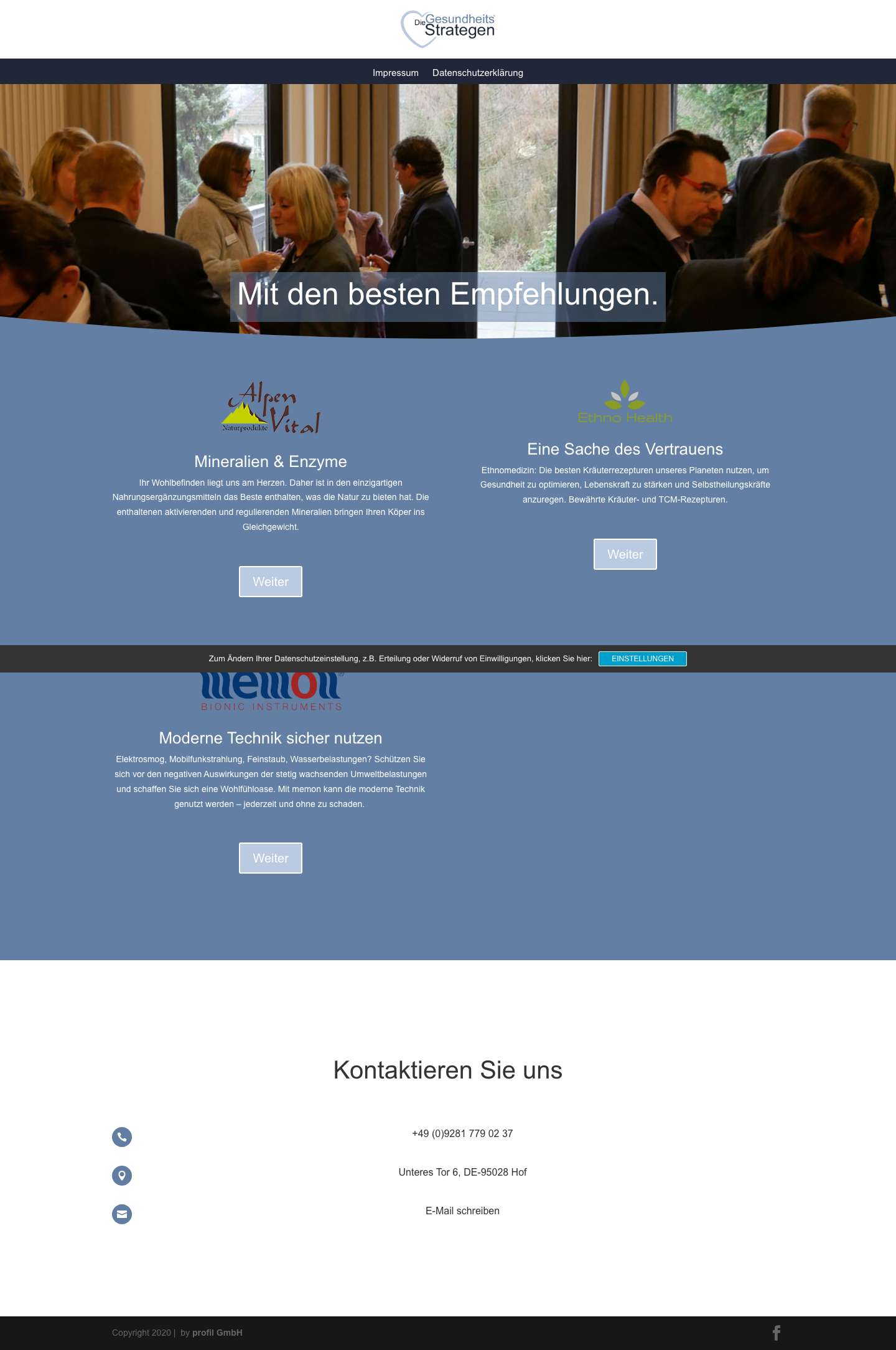 DGS - GesundheitsStrategen.com - Full Screenshot