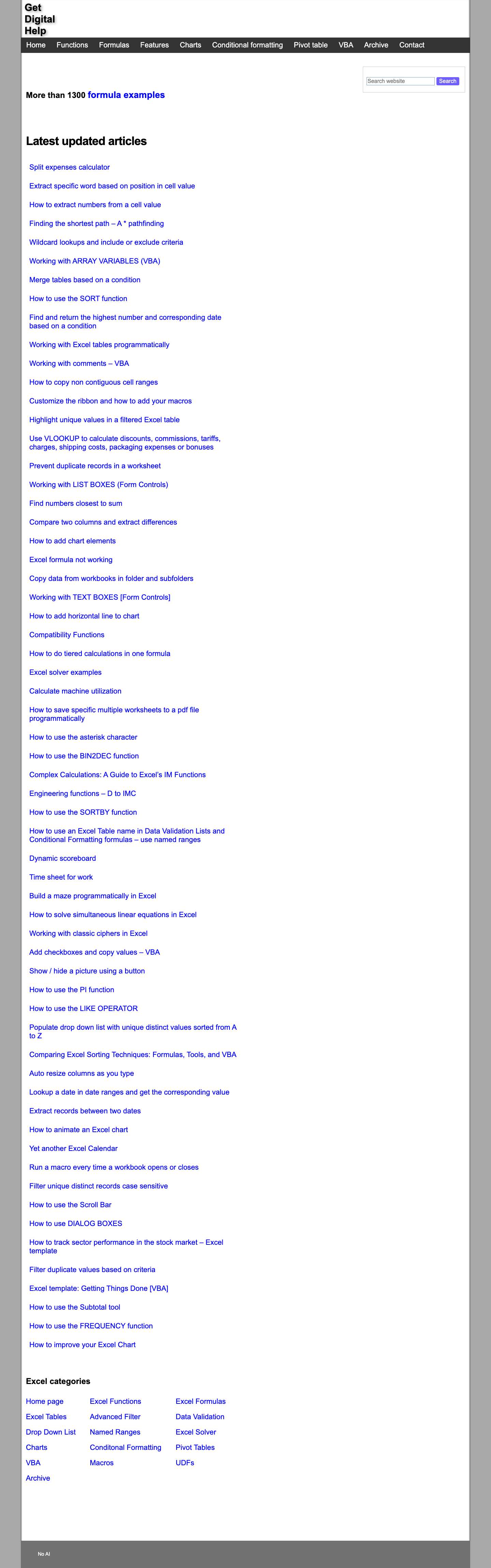 Get Digital Help - Full Screenshot