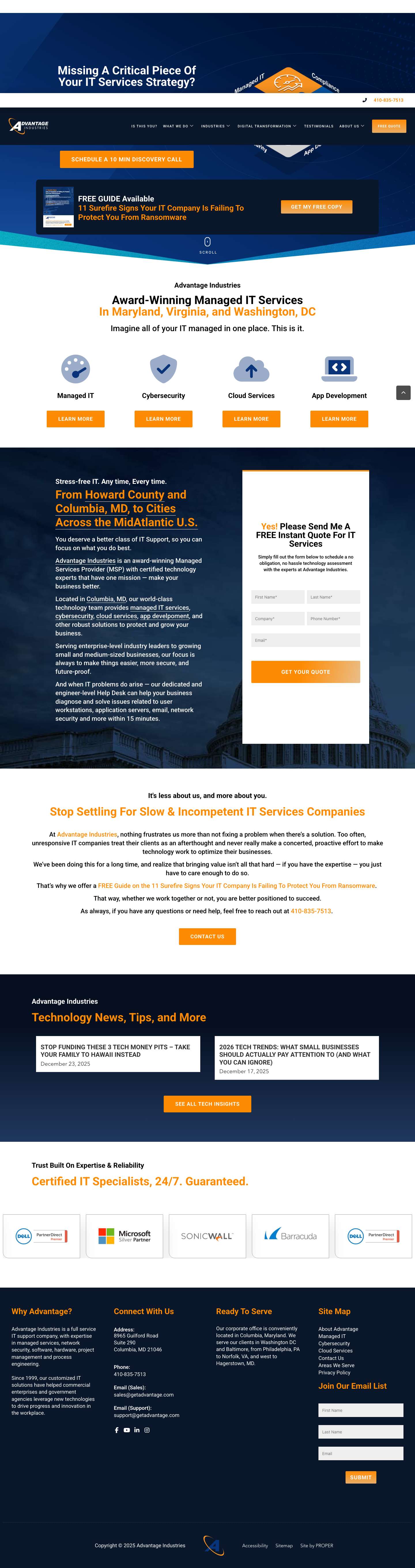 Advantage Industries - Full Screenshot