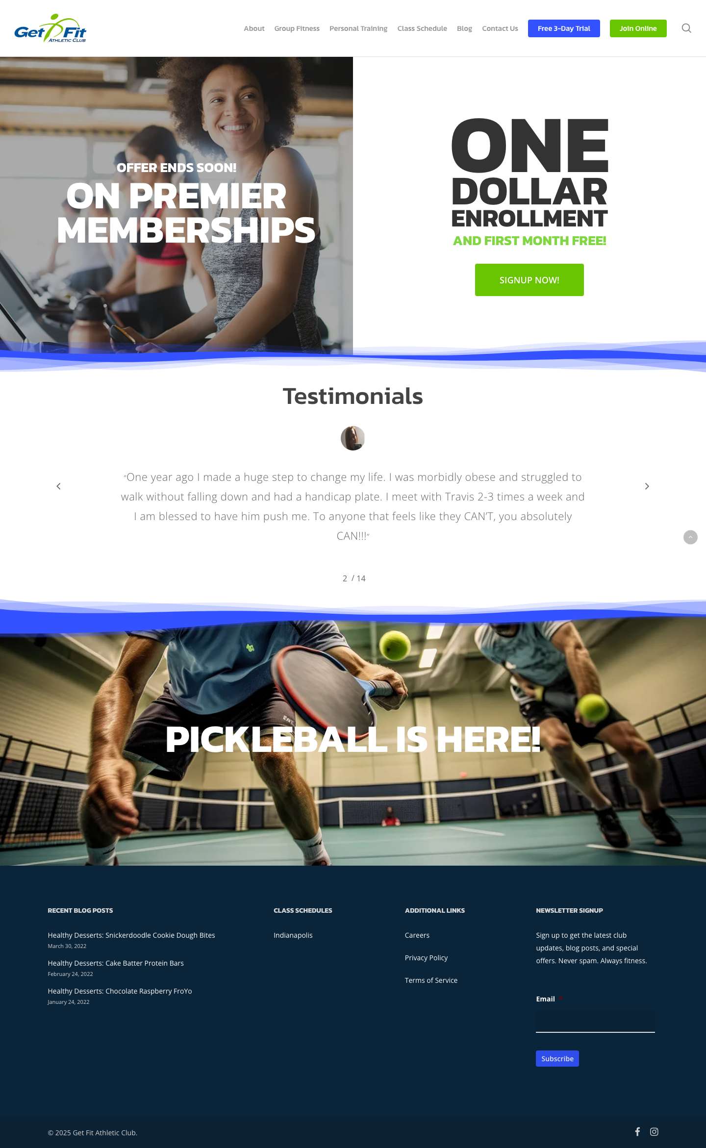 Get Fit Athletic Club - Get Fit Athletic Club - Full Screenshot