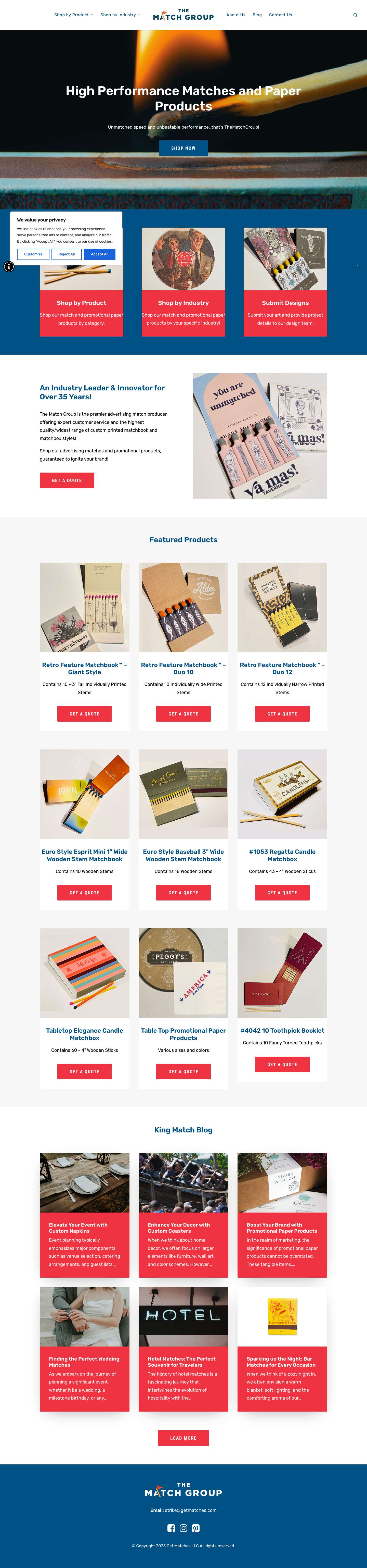 Get Matches - The Match Group - Full Screenshot