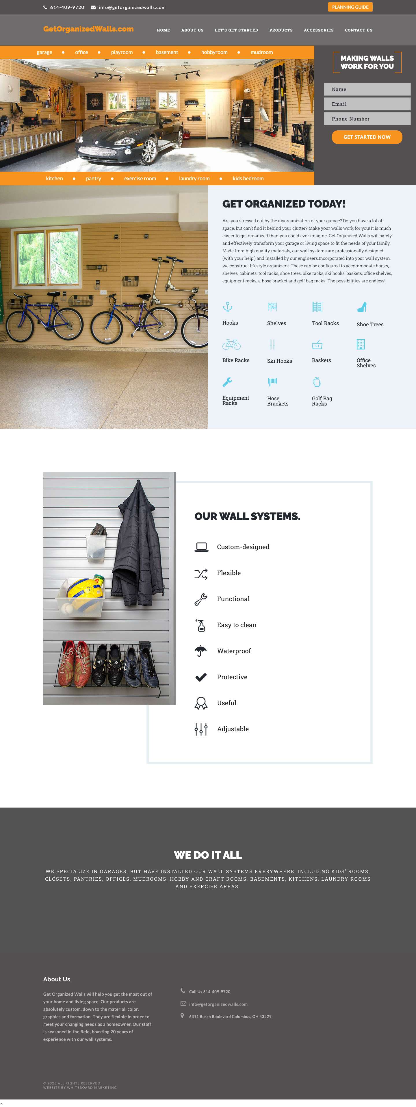 Get Organized – Make your walls work! - Full Screenshot