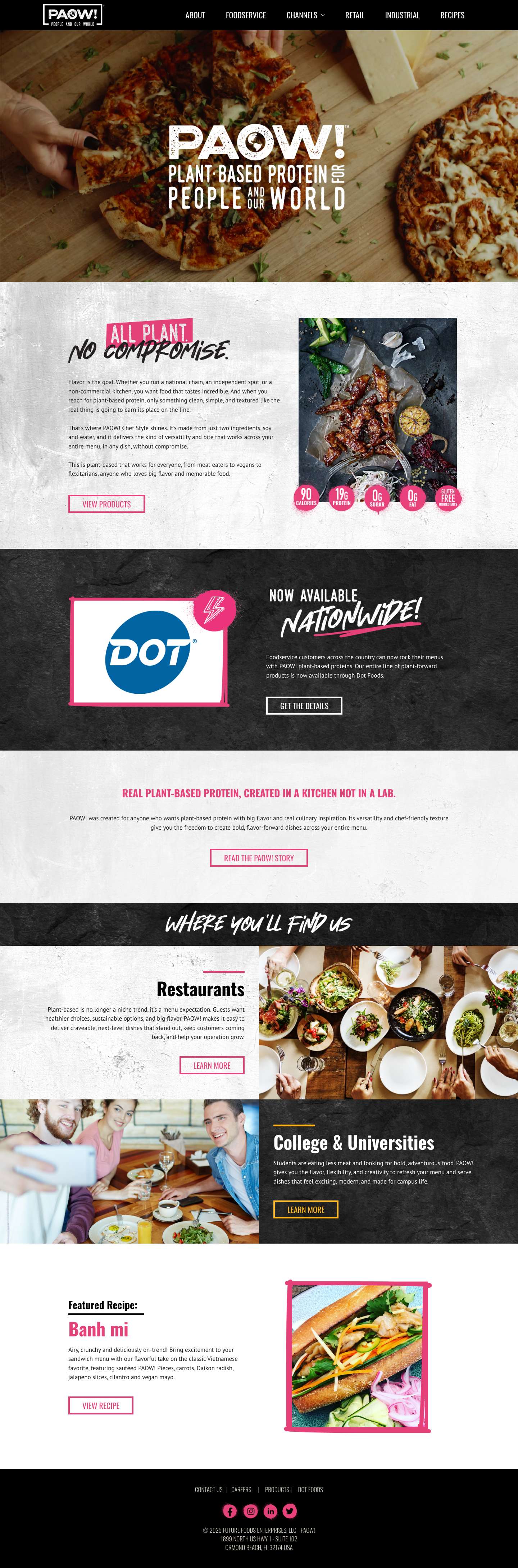 Home - PAOW! - Full Screenshot