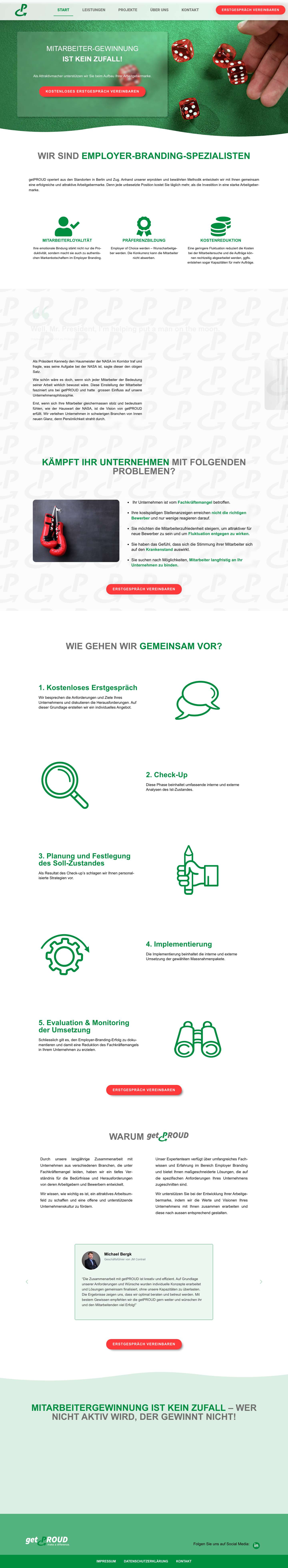 Start - Employer Branding - Full Screenshot