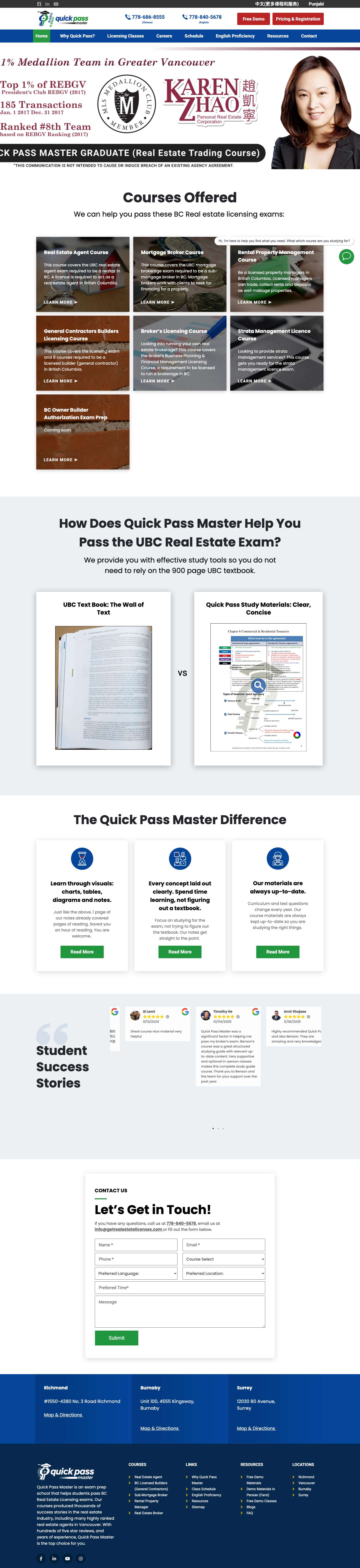 BC Real Estate Course & Exam Prep - Quick Pass Master - Benson Wang - Full Screenshot