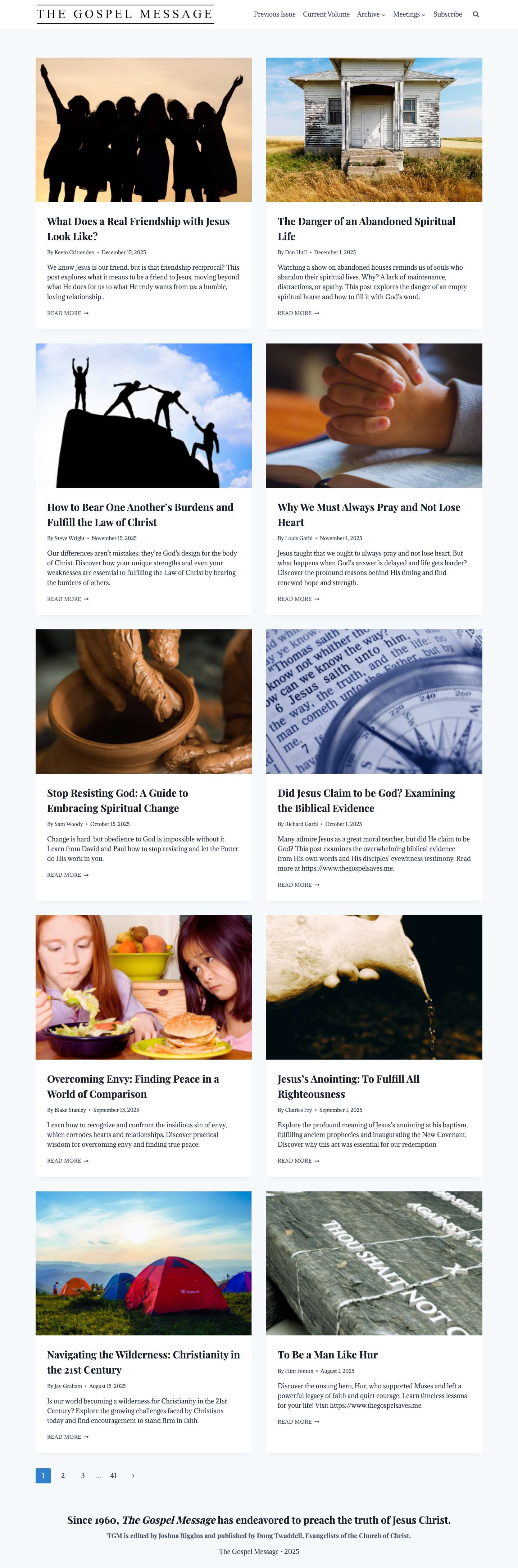 The Gospel Message - Preaching the truth of Jesus ChristExpandExpandSearchToggle MenuSearchContinueContinueContinueContinueContinueContinueContinueContinueContinueContinueNextExpandExpandToggle Menu CloseSearch - Full Screenshot