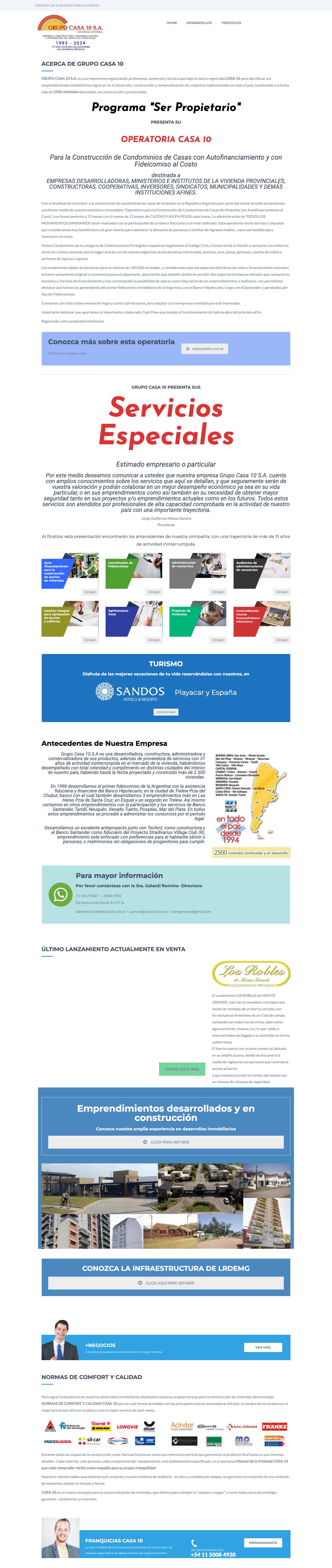 Grupo Casa 10 S.A. - 2025 - Grupo Casa 10 S.A. - Full Screenshot