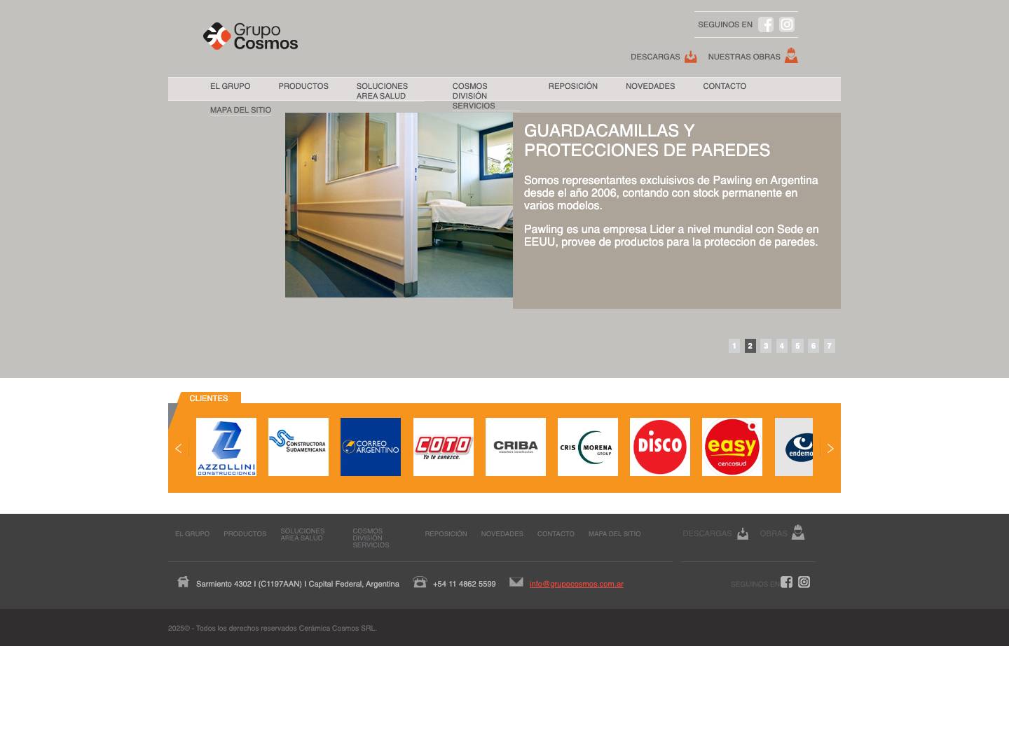 Grupo Cosmos - Full Screenshot