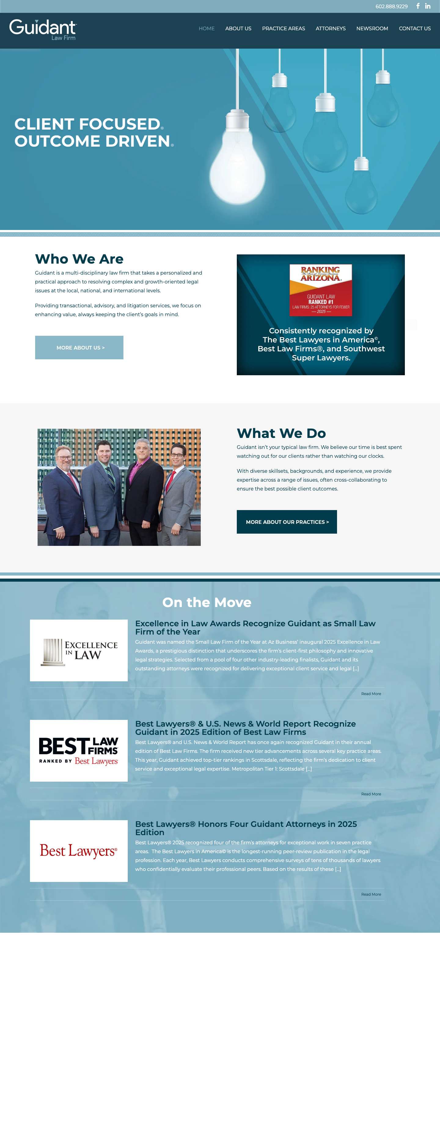 Guidant Homepage - Guidant - Full Screenshot