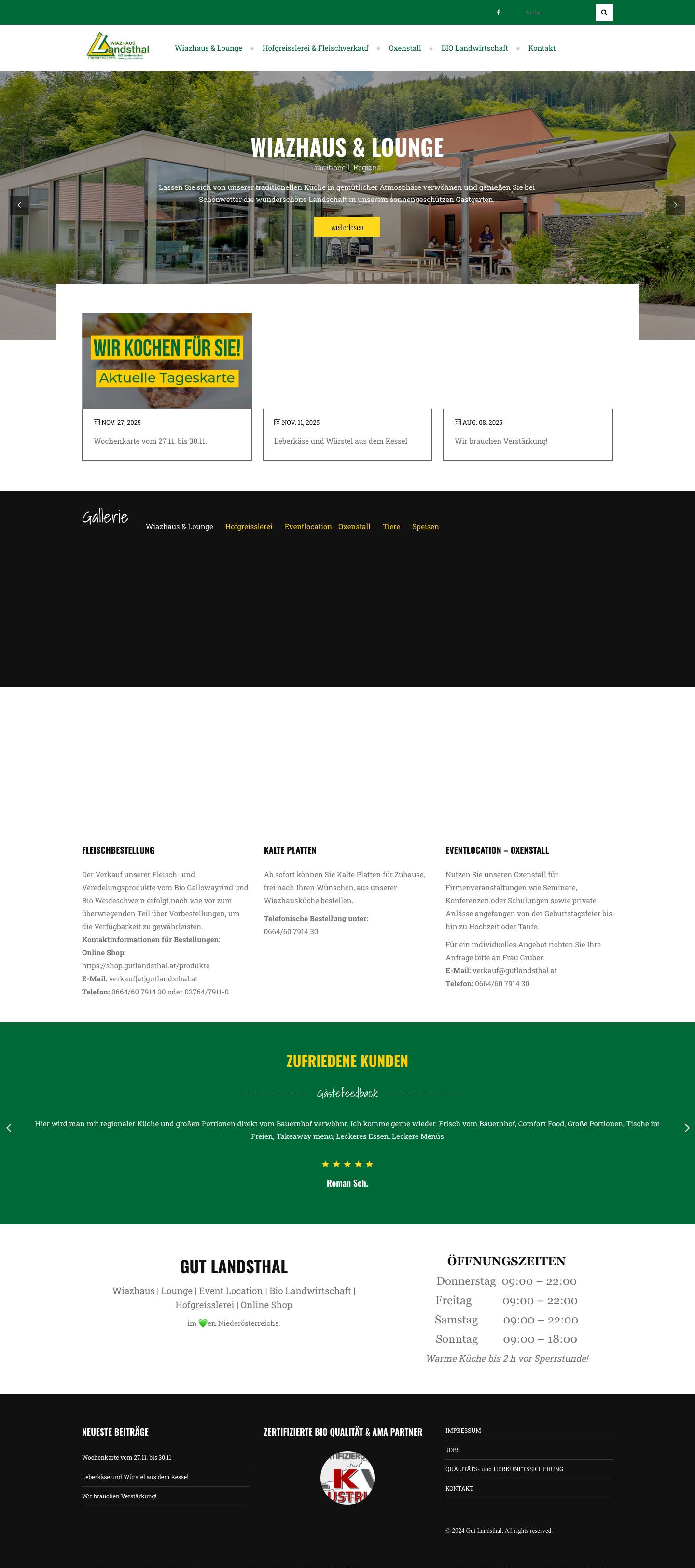 Gut Landsthal - Full Screenshot