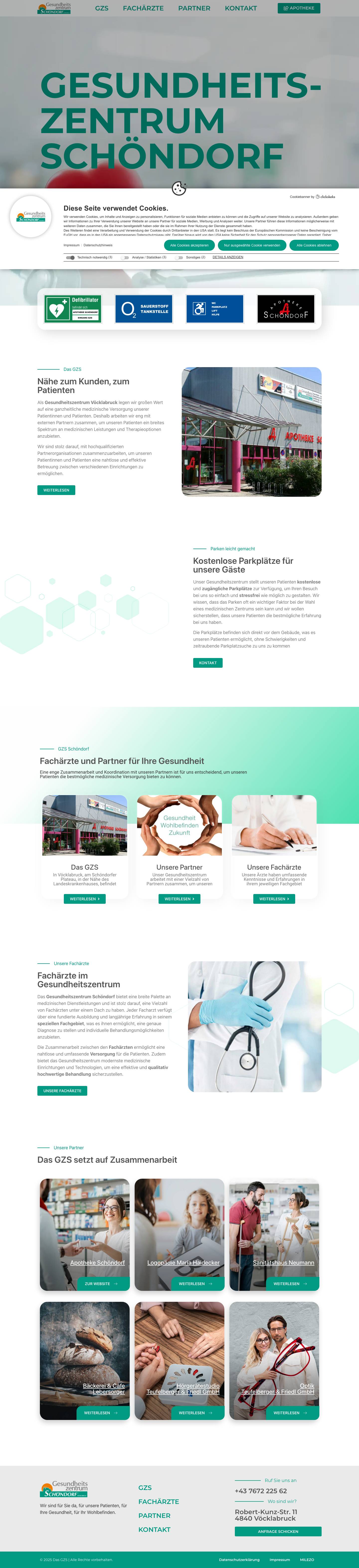 Das GZS Schöndorf - Full Screenshot