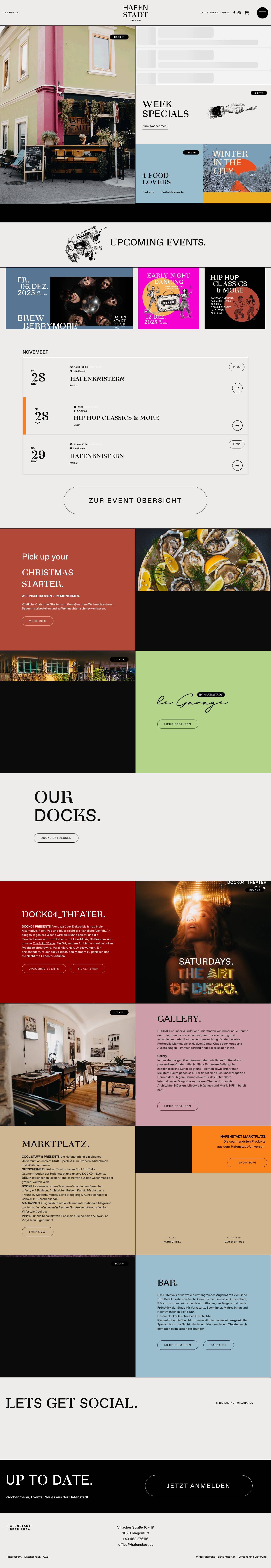 HAFENSTADT Urban Area – Klagenfurt am Wörthersee - Full Screenshot