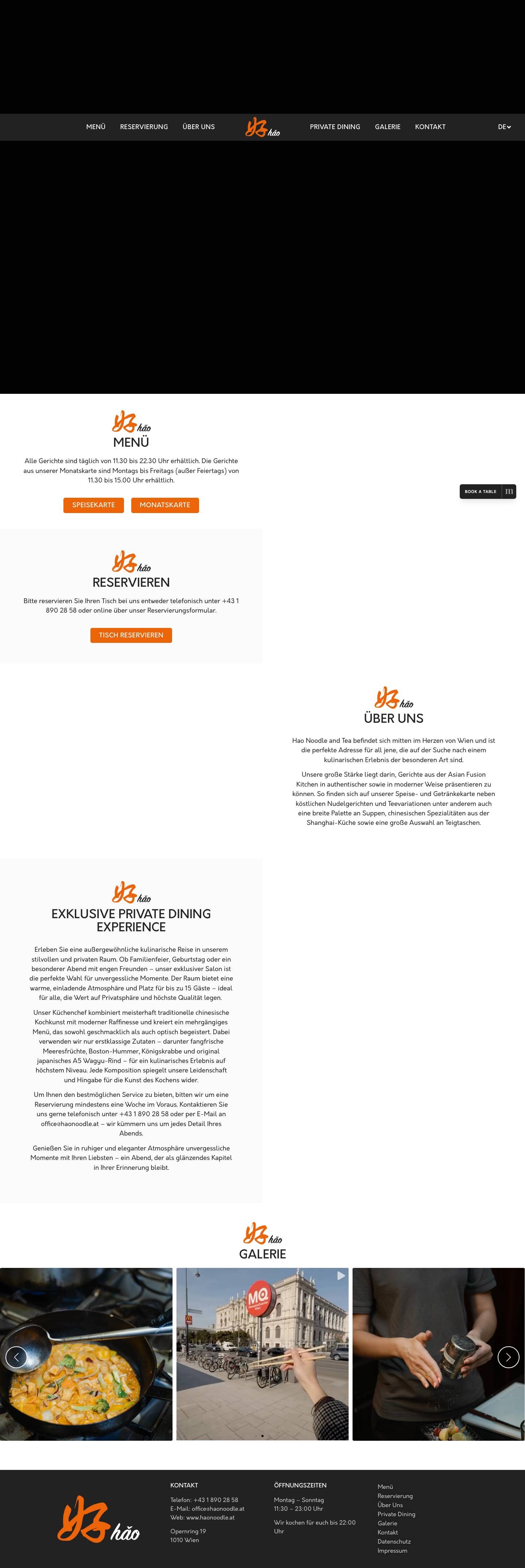 Hǎo Noodle and Tea Wien - Full Screenshot