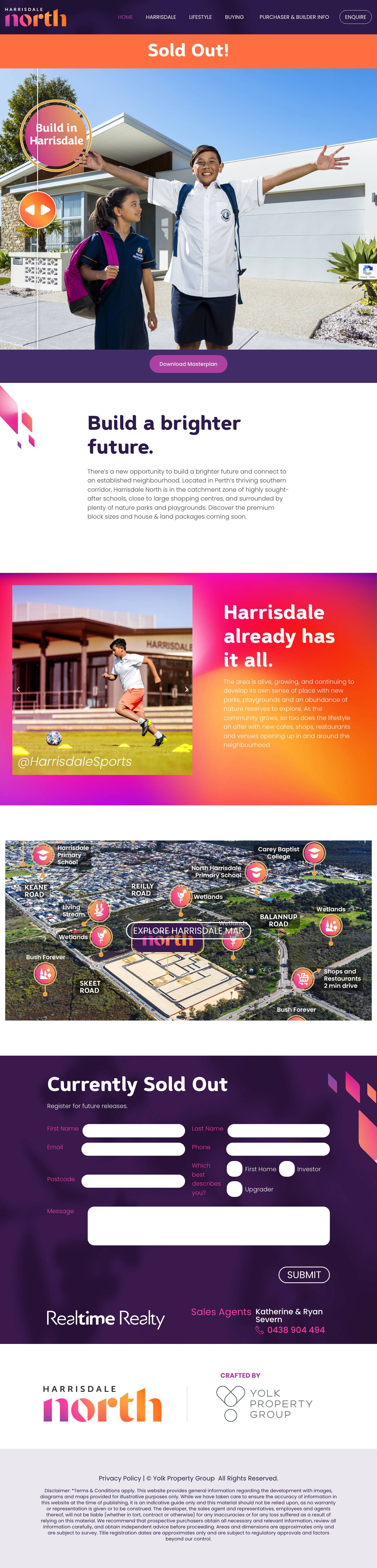 Harrisdale North – Land For Sale Harrisdale - Full Screenshot