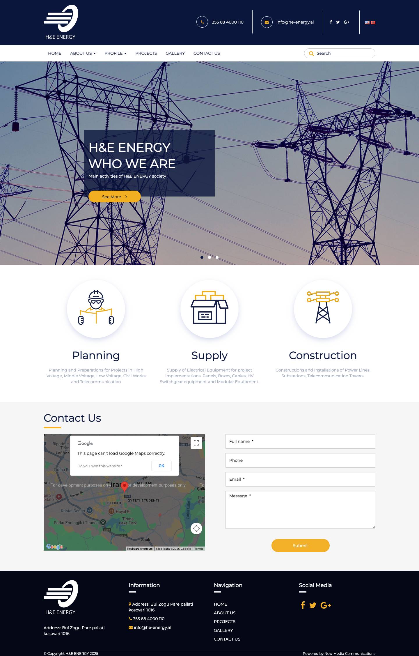 HE ENERGY - Full Screenshot