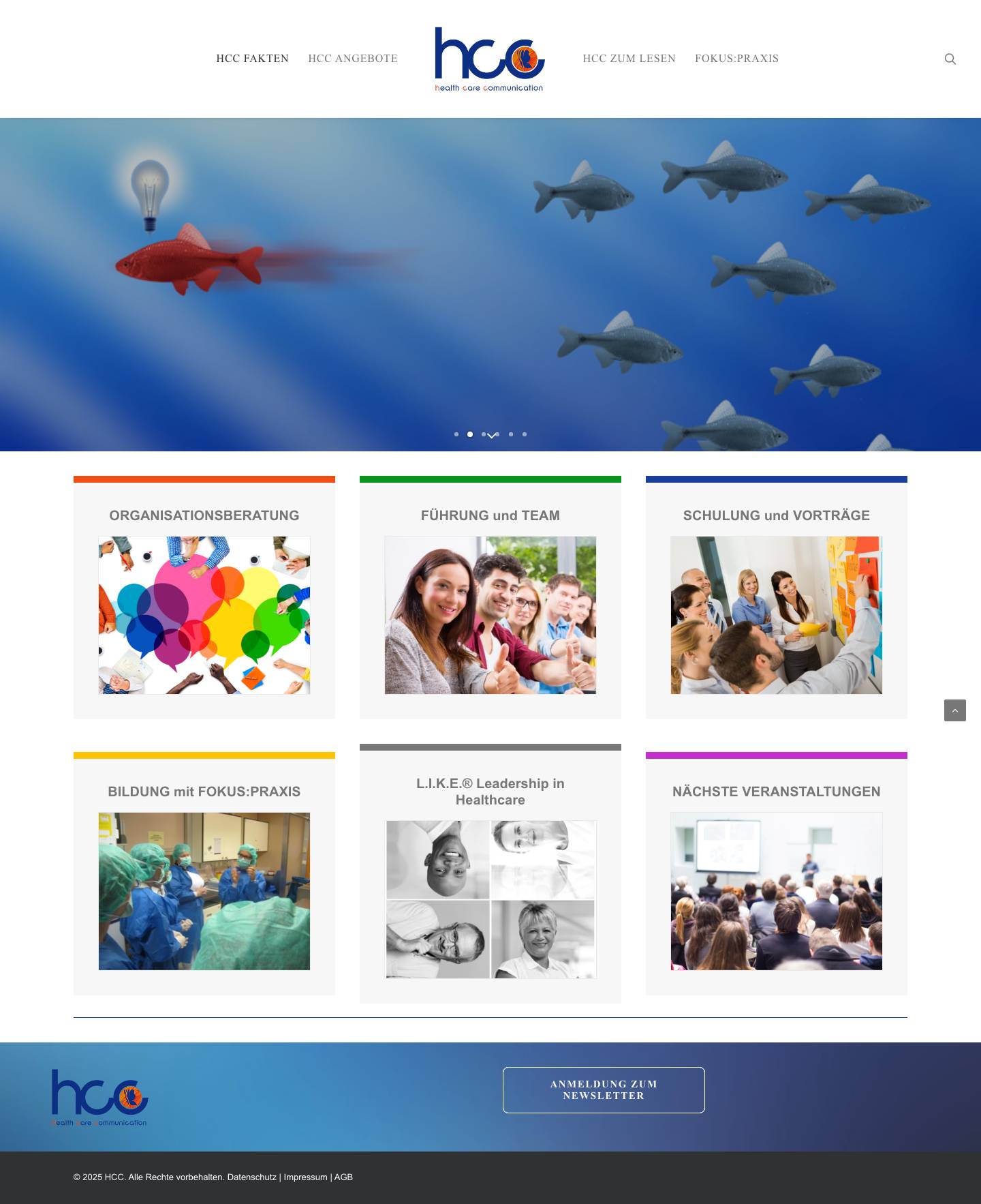 HCC – health care communication - Full Screenshot