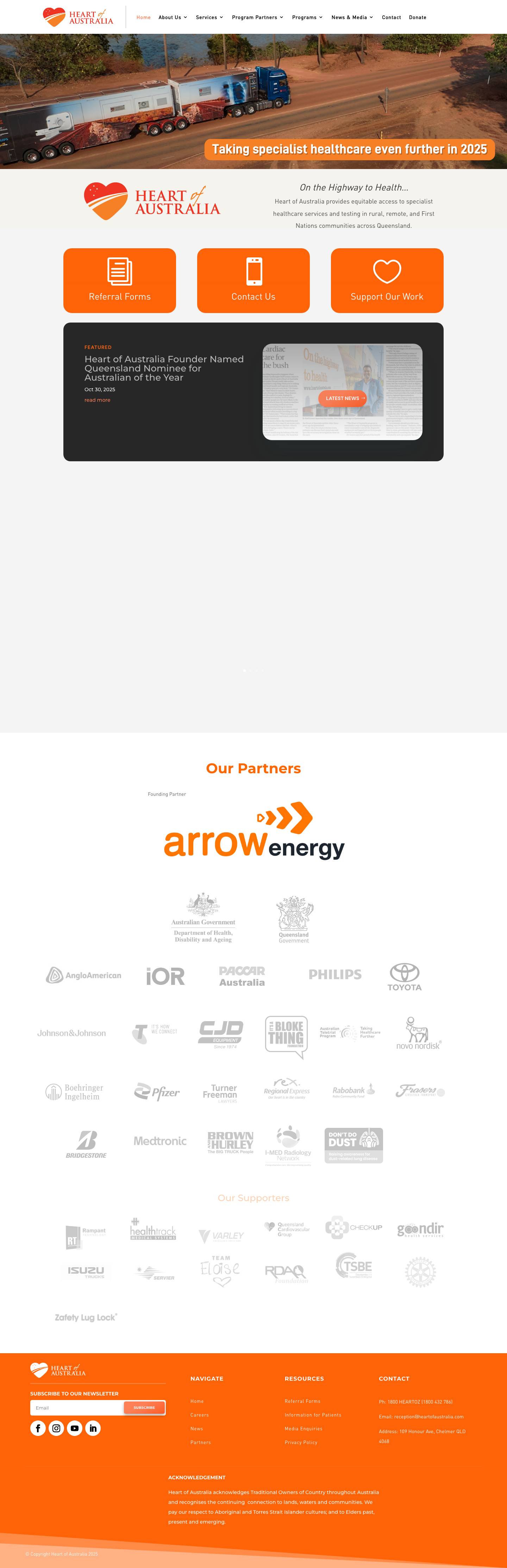 Heart of Australia - On the Highway to Health - Full Screenshot