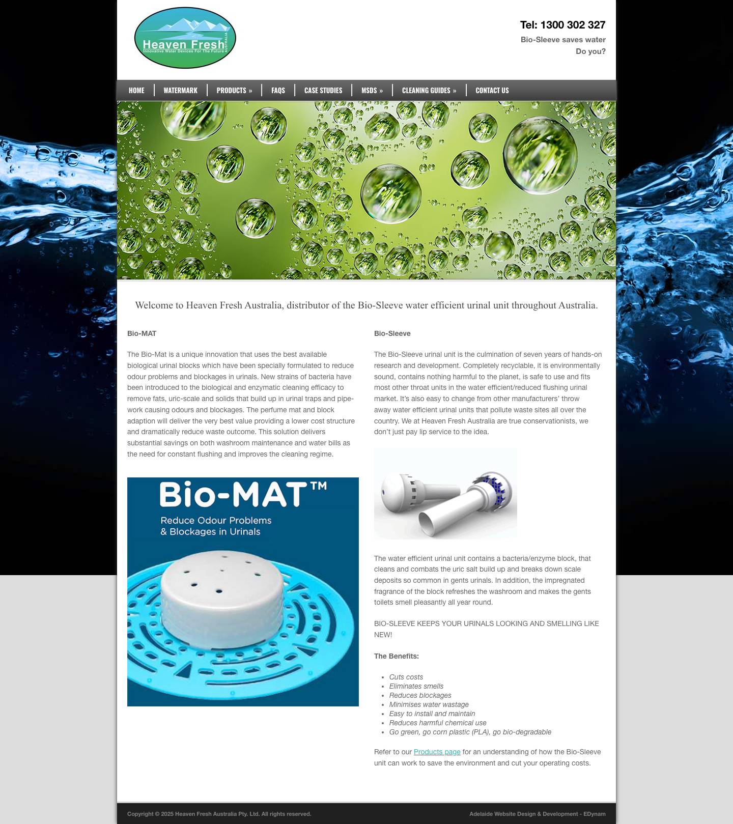 Heaven Fresh – Innovative Water Devices for the Future - Full Screenshot
