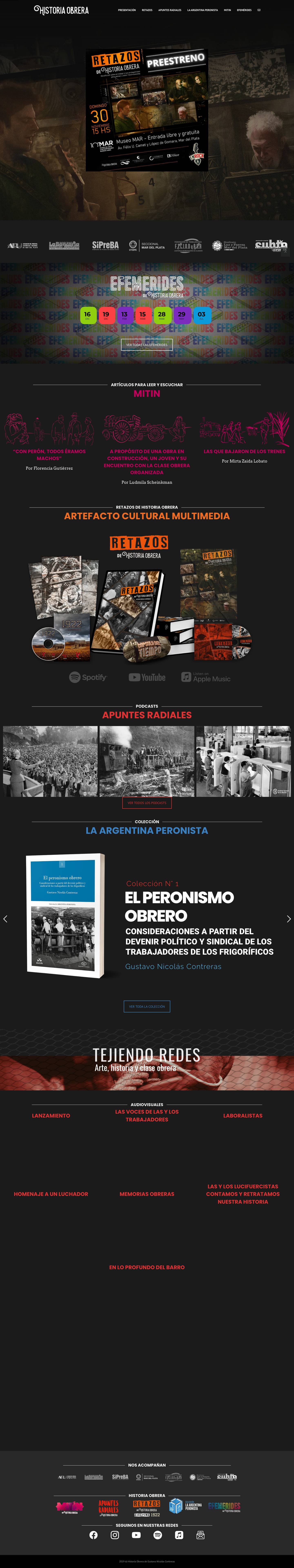 Historia Obrera – Historia Obrera - Full Screenshot