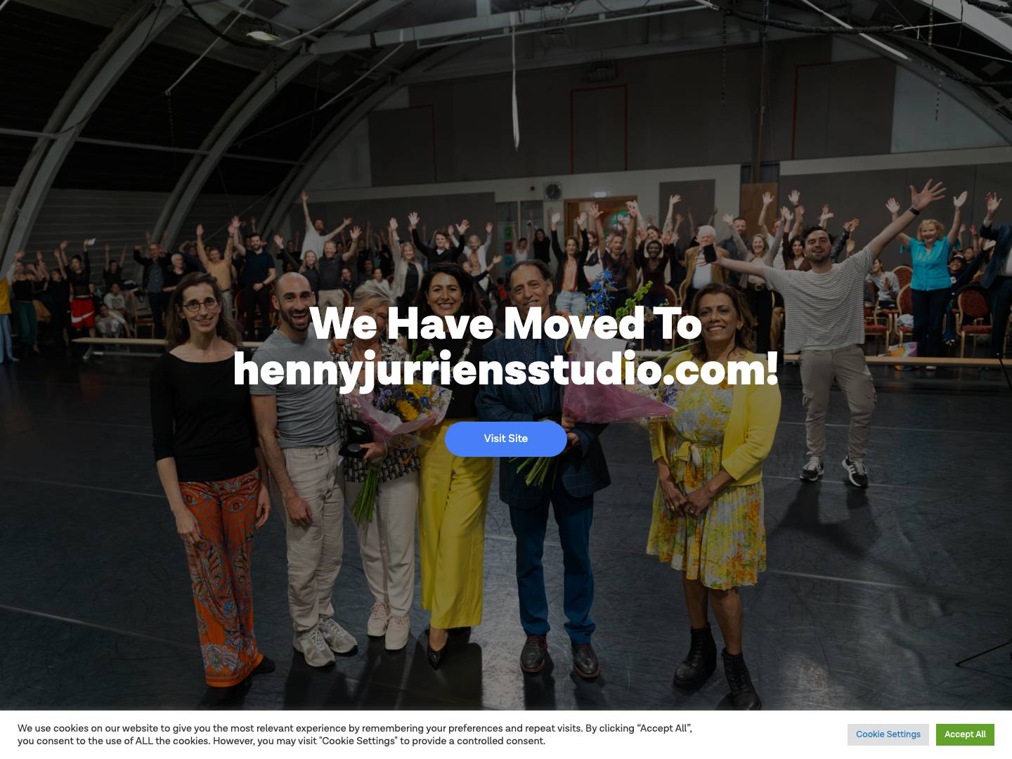 HJS – International Trainingcentre for Dance Professionals - Full Screenshot