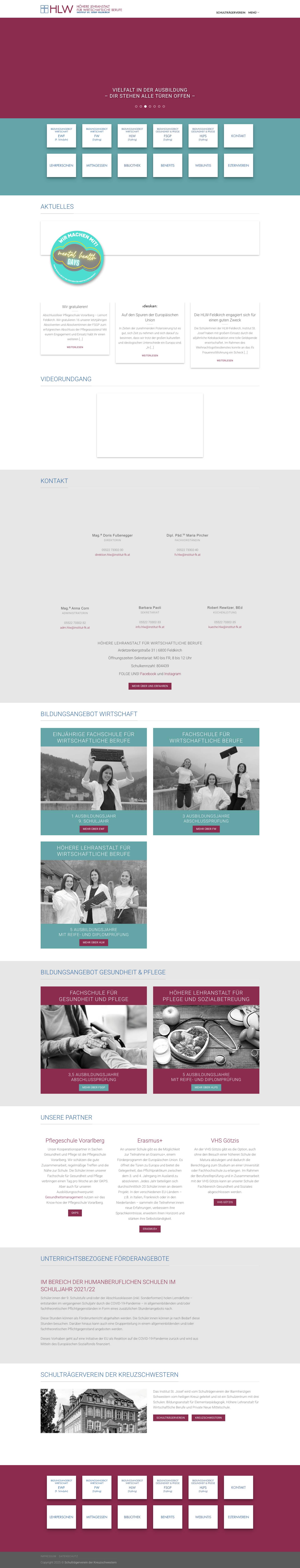 HLW Feldkirch – HLW Feldkirch - Full Screenshot