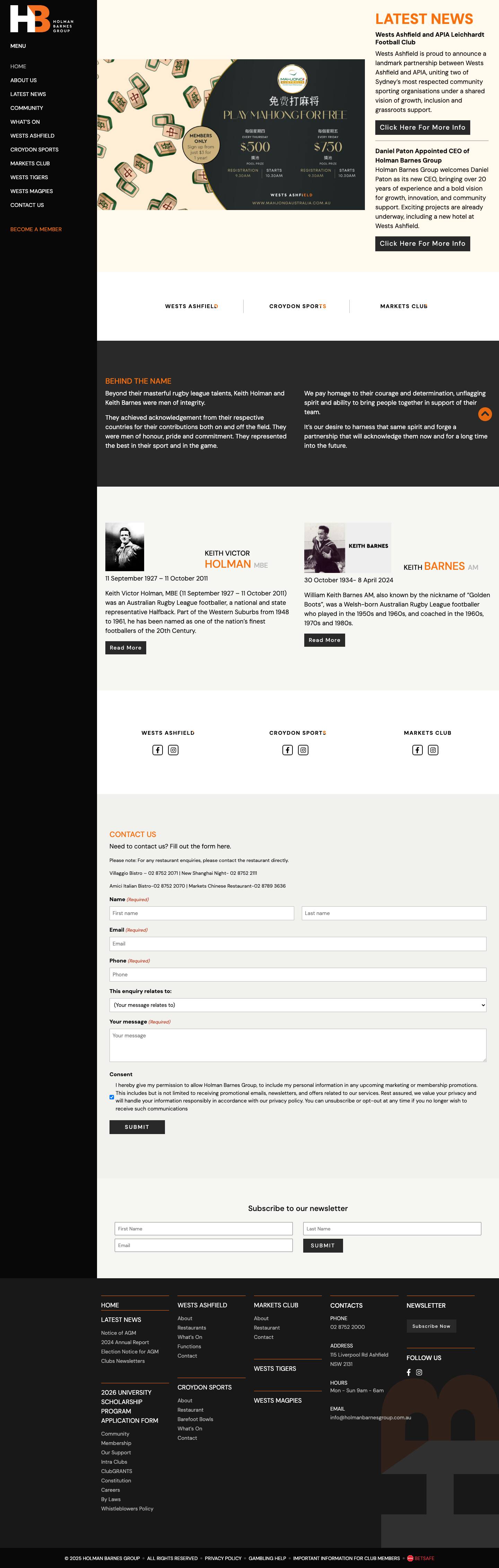 Holman Barnes Group - Holman Barnes Group - Full Screenshot