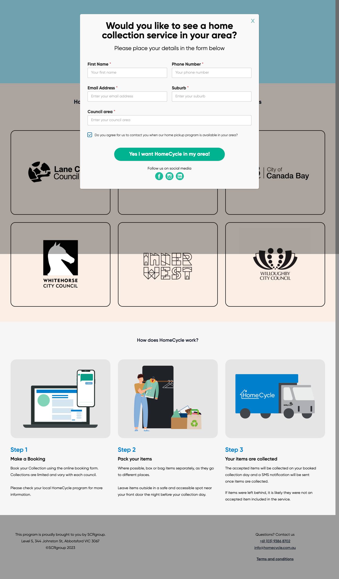 HomeCycle - Full Screenshot