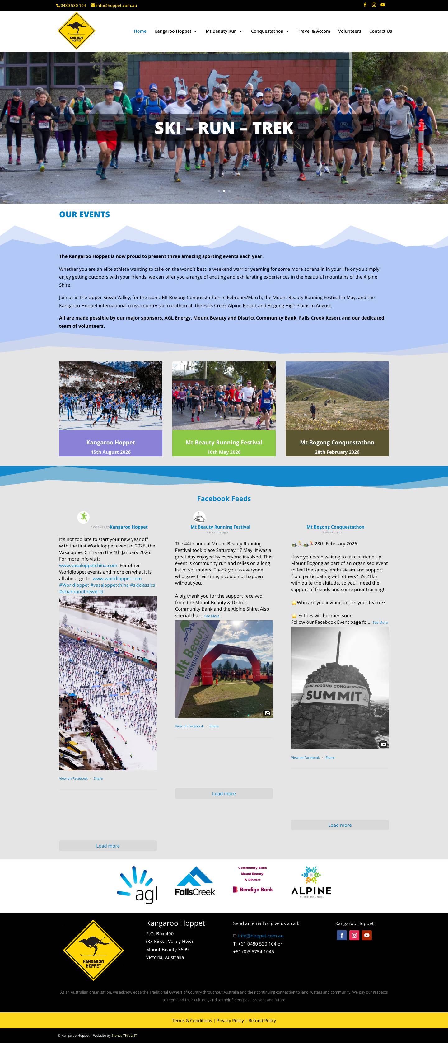 Kangaroo Hoppet - Falls Creek AustraliaComments Box SVG iconsComments Box SVG iconsComments Box SVG icons - Full Screenshot