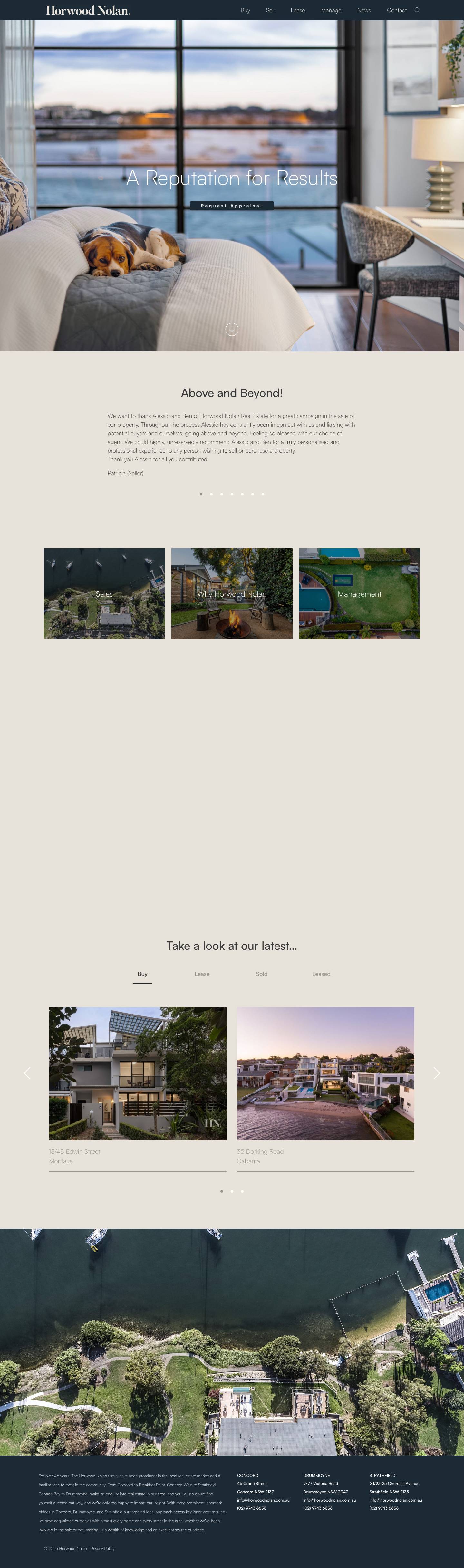 Horwood Nolan | - Full Screenshot