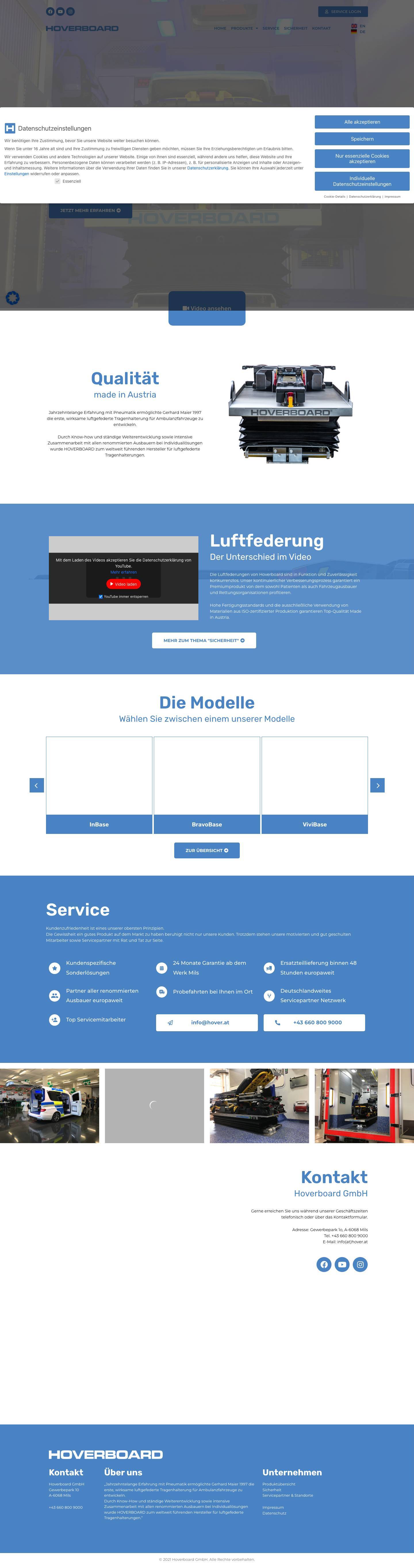 Hover – Premium Ambulance Techhnology - Full Screenshot