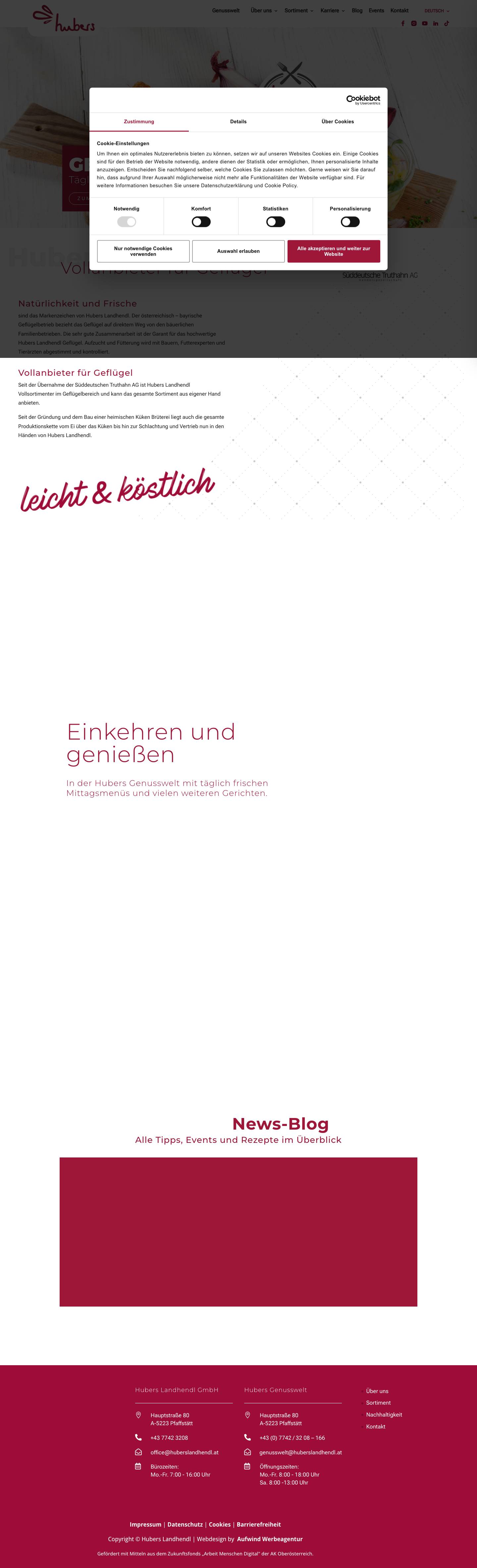 Hubers LandhendlHubers Landhendl - Full Screenshot