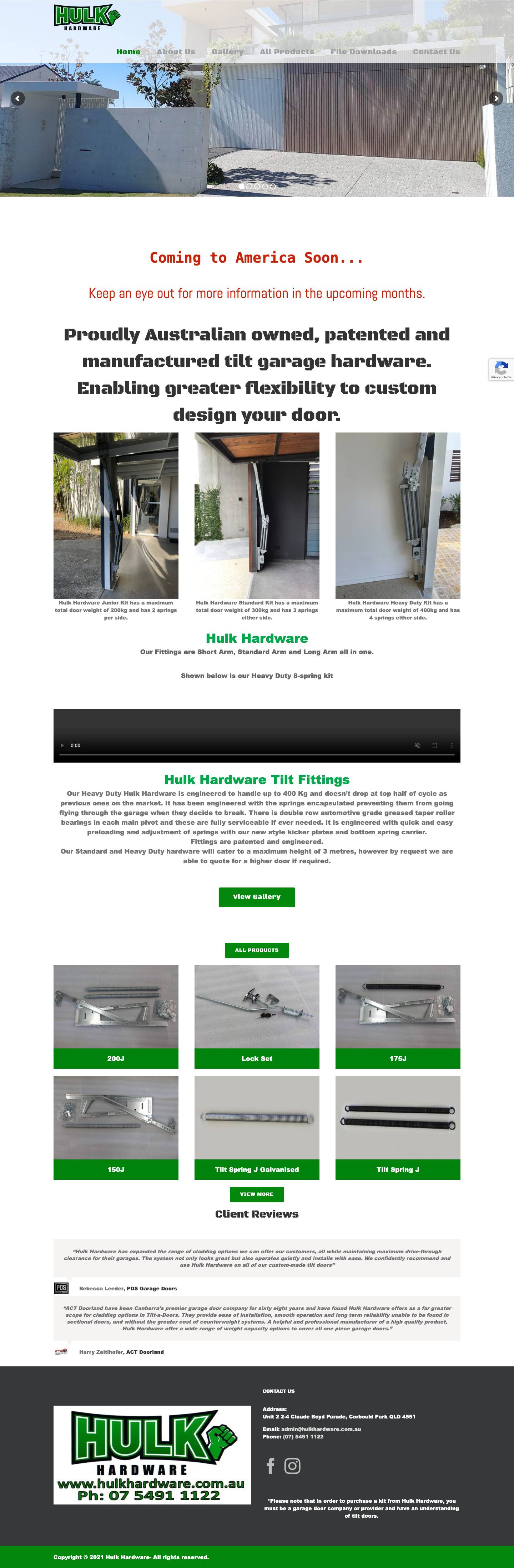 Hulk Hardware - Full Screenshot