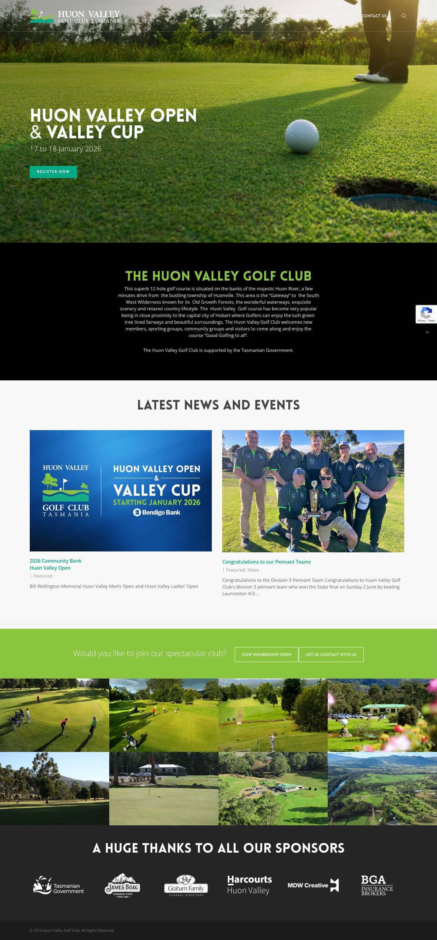 Huon Valley Golf Club - Full Screenshot