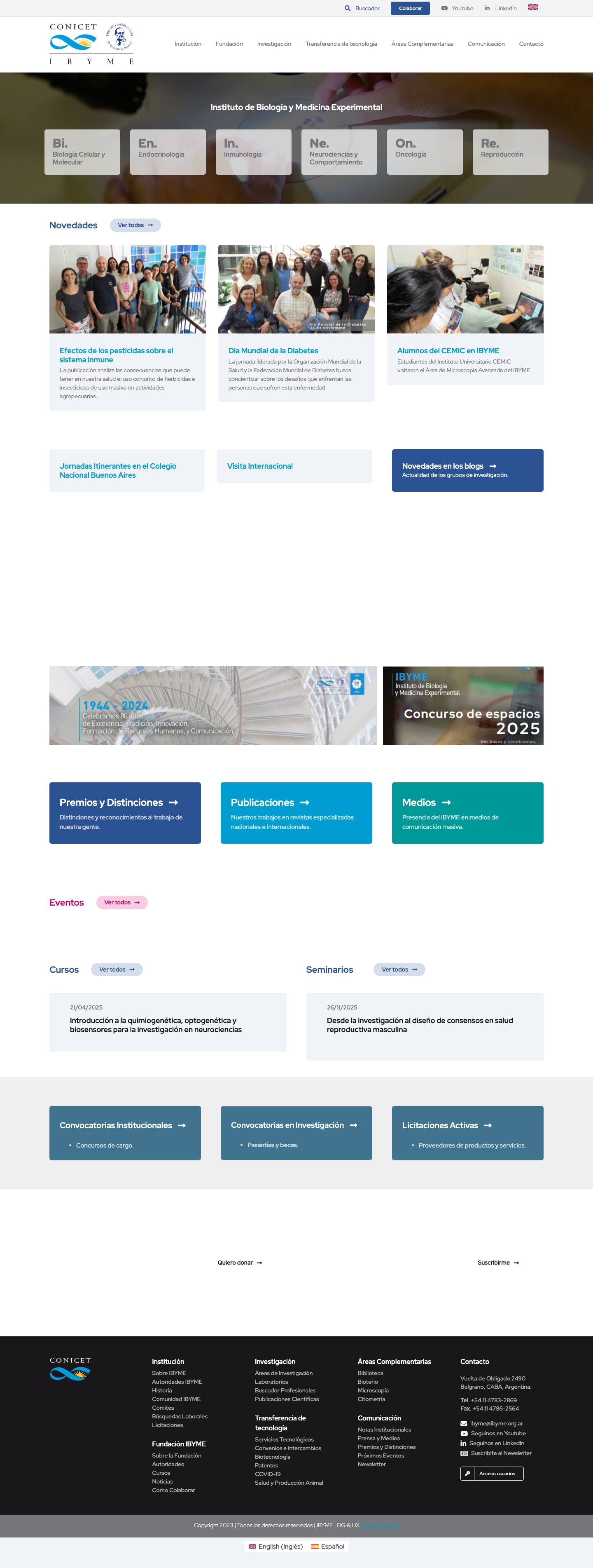 Home | IBYME - Full Screenshot