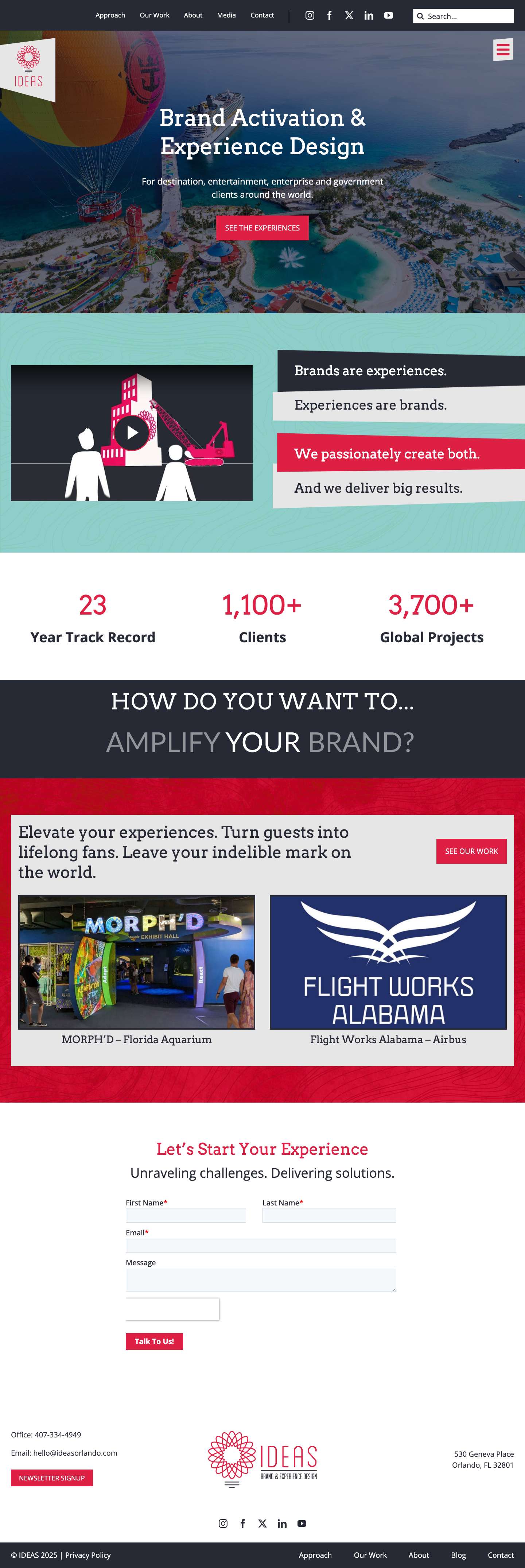 Home - IDEAS - Full Screenshot