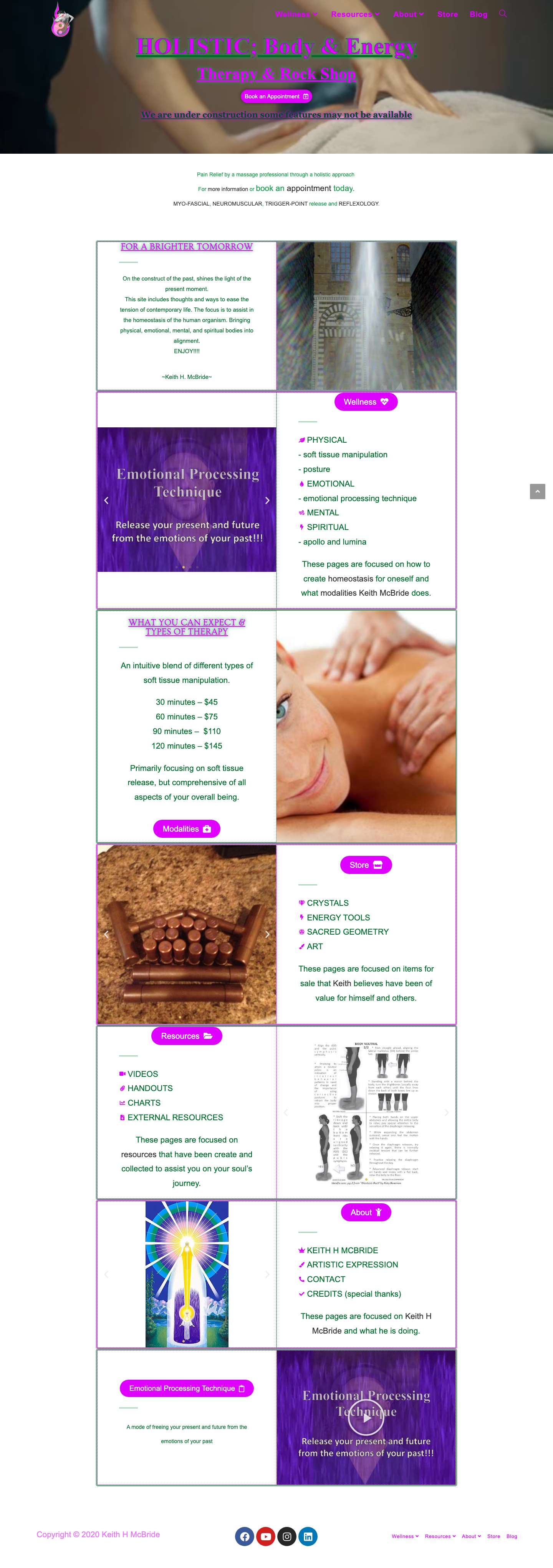 HOLISTIC Body & Energy; massage therapy & wellness shop – Pain relief through alternative approaches & holistic wellbeing. 757 Locally based, run, & operated. Servicing Virginia Beach, Norfolk, Chesapeake, & surrounding areas - Full Screenshot