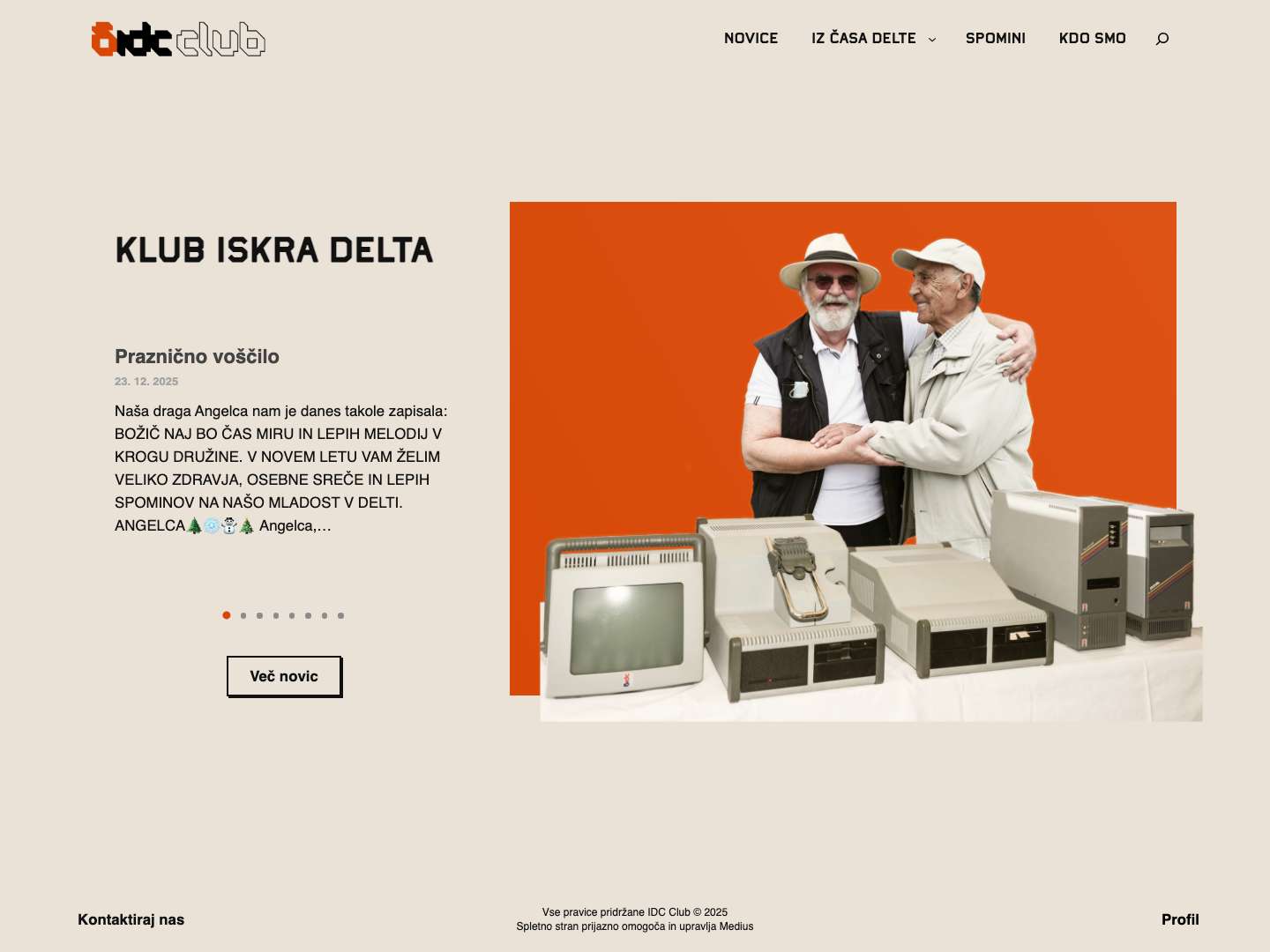 IDC Club - Full Screenshot