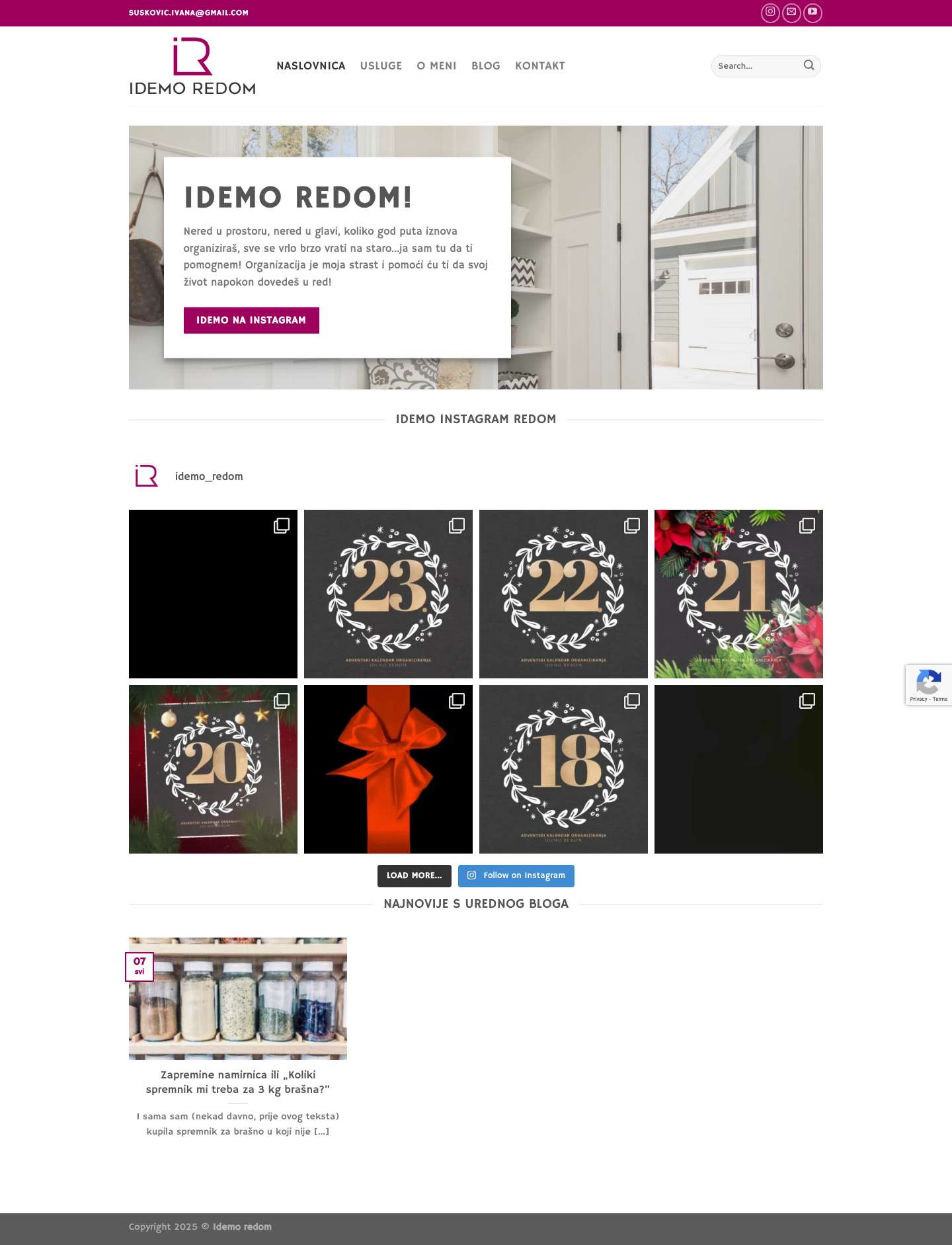 Organizacija prostora - Idemo redom! - Full Screenshot