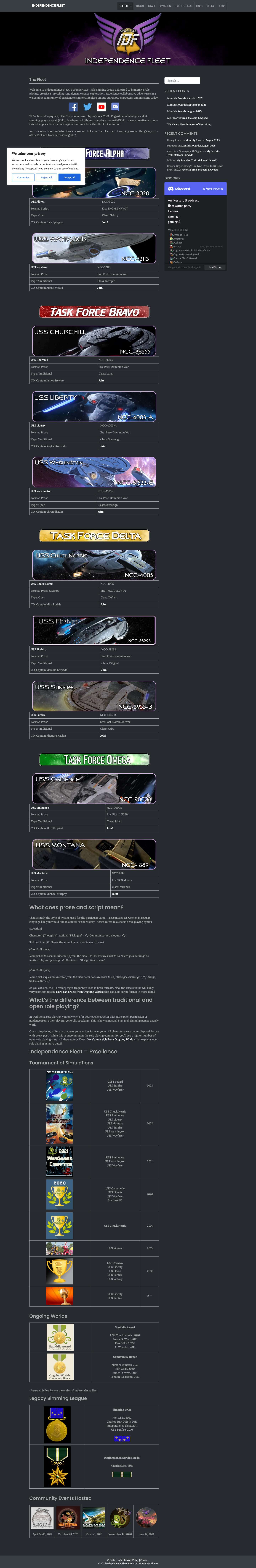 The Fleet - Independence Fleet - Full Screenshot