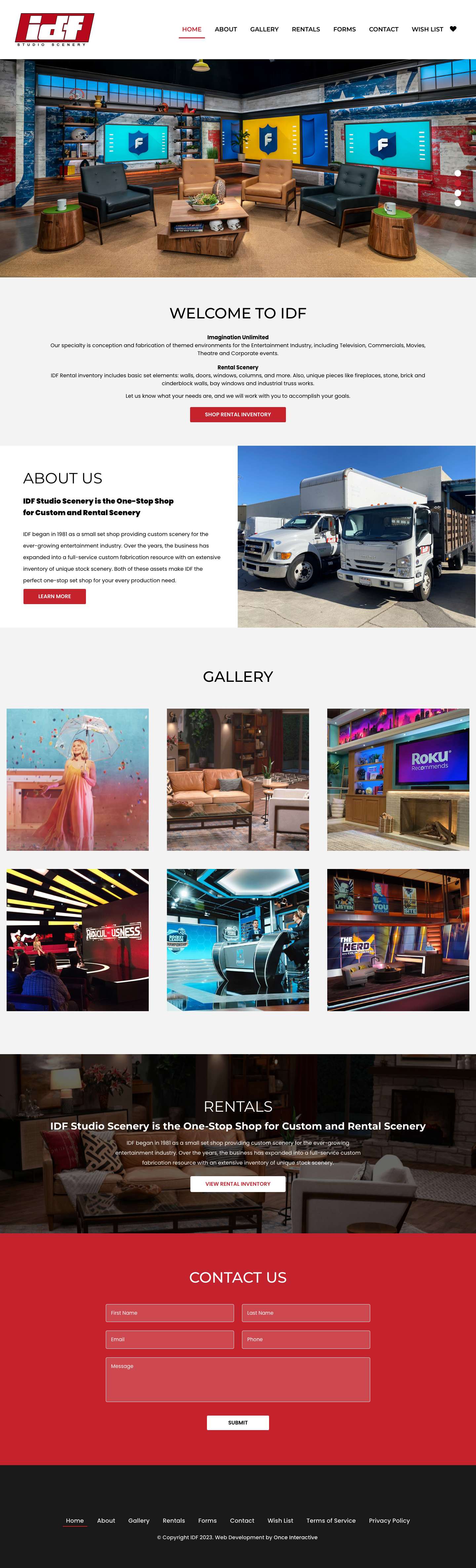 Home - IDF Studio Scenery - Full Screenshot