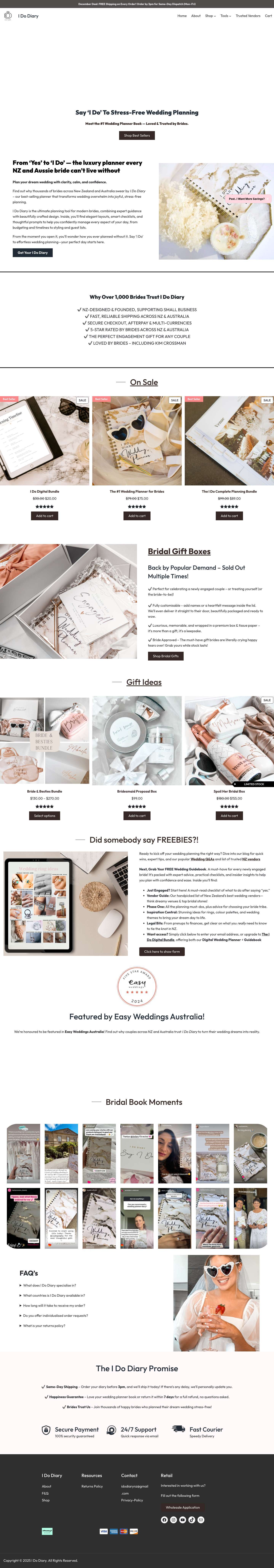 Say ‘I Do’ to Stress-Free Wedding Planning Today! - Full Screenshot