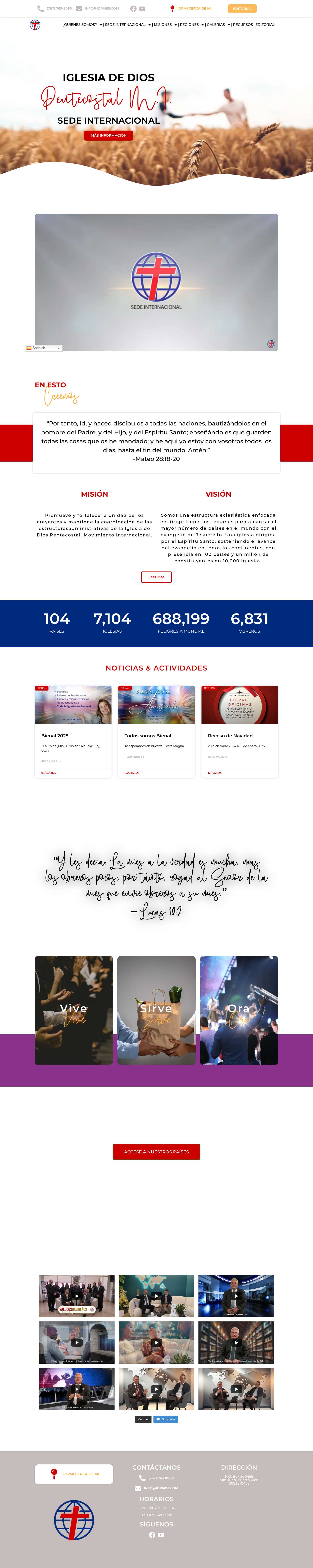 HOME - IDPMISI - Full Screenshot